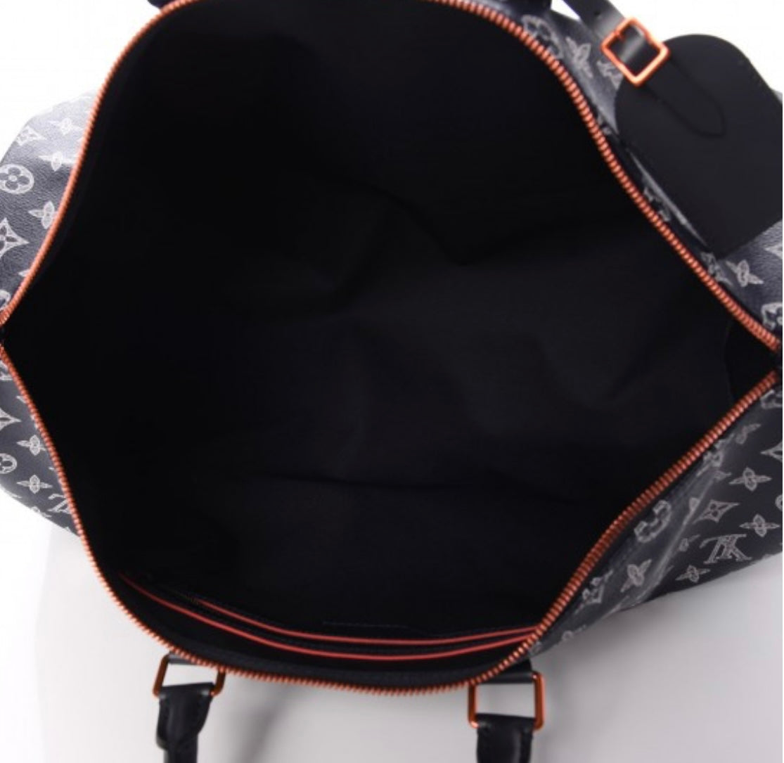 LOUIS VUITTON
Monogram Upside Down Keepall Bandouliere 50 Ink