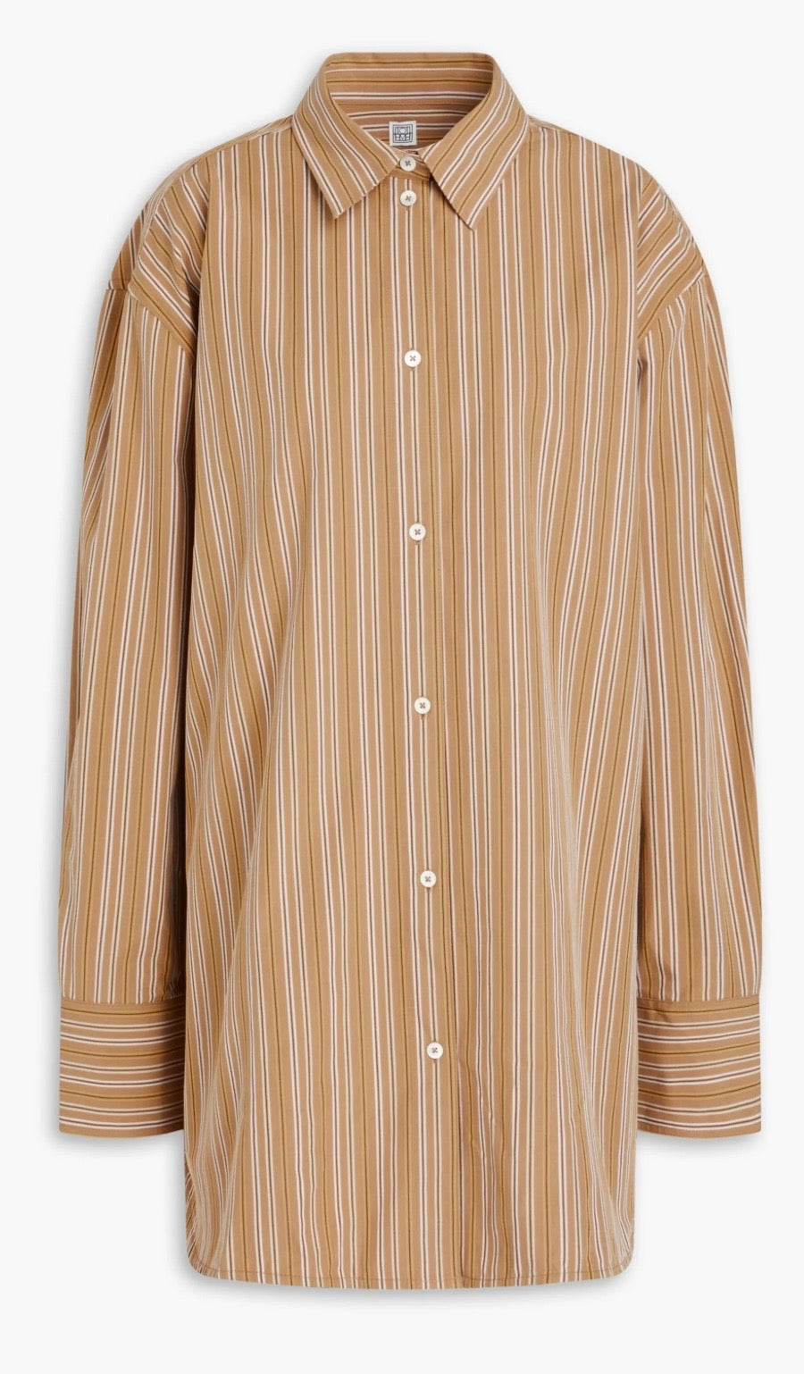 Toteme Stripe Button Up Blouse