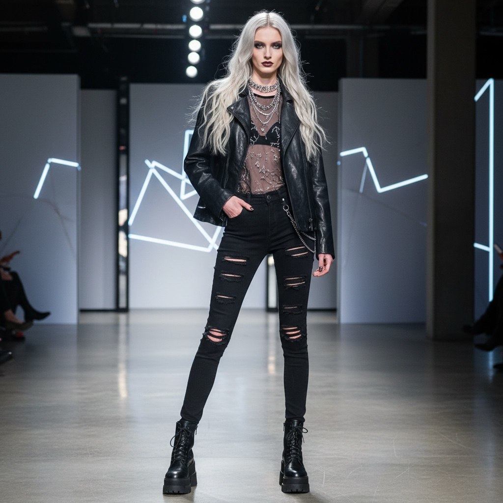 ANDREW MARC leather jacket