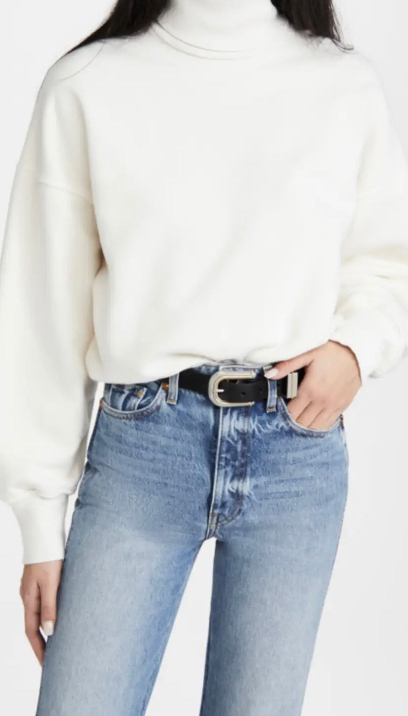 ANINE BING
Kian Turtleneck Sweatshirt