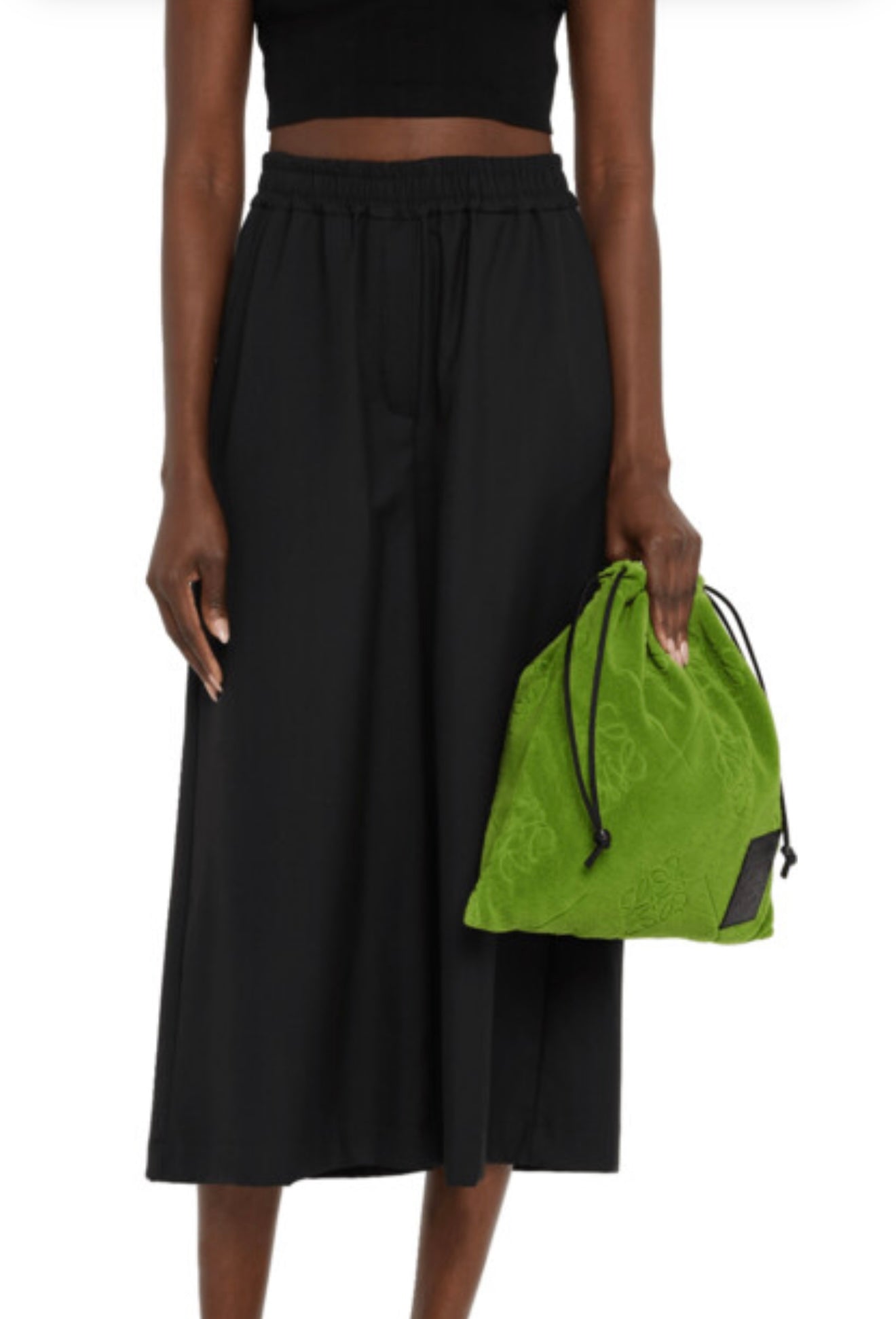 Loewe x Paula’s Ibiza Anagram Towel Pouch Clutch Bag