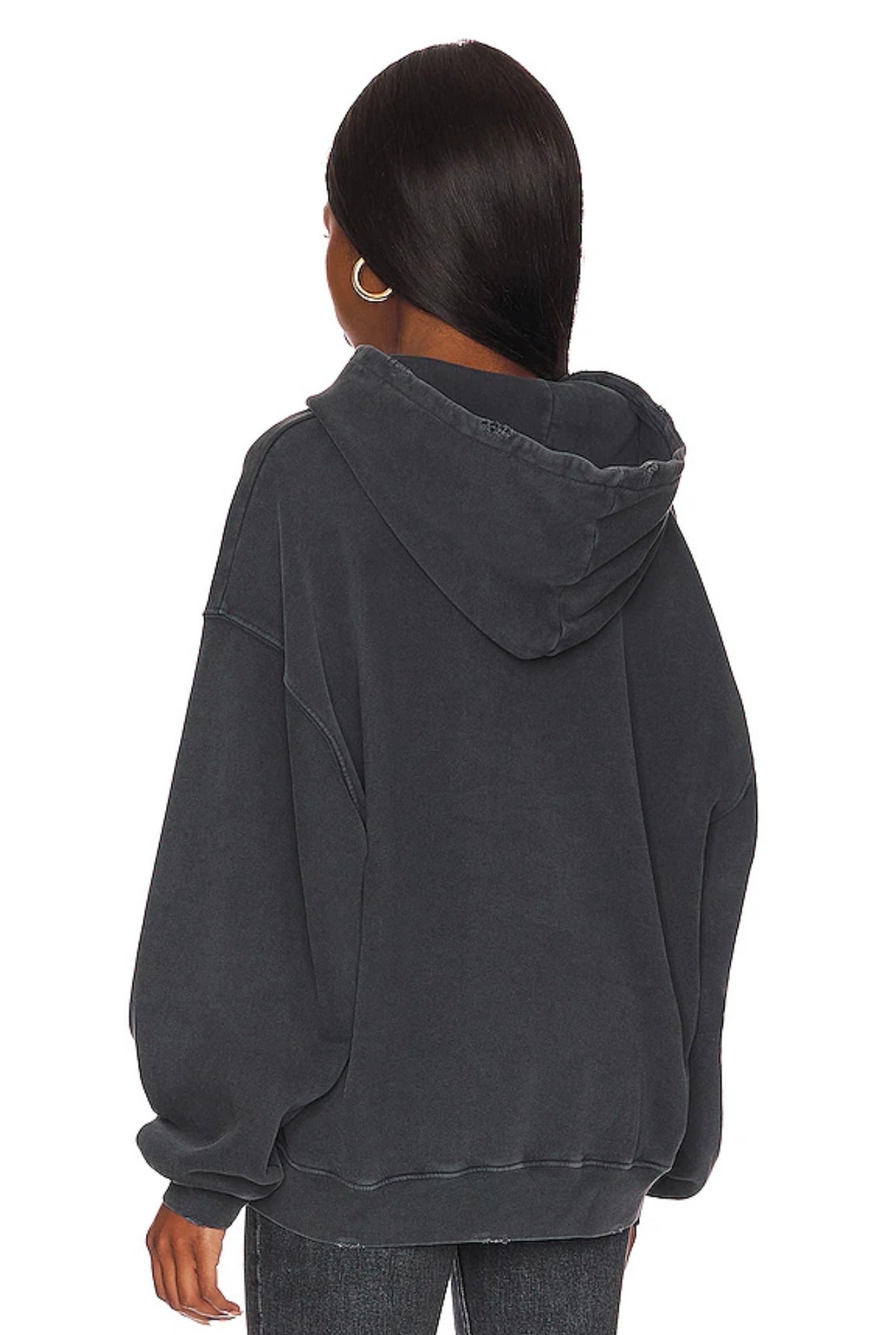 ANINE BING Harvey Sweatshirt in Washed Black