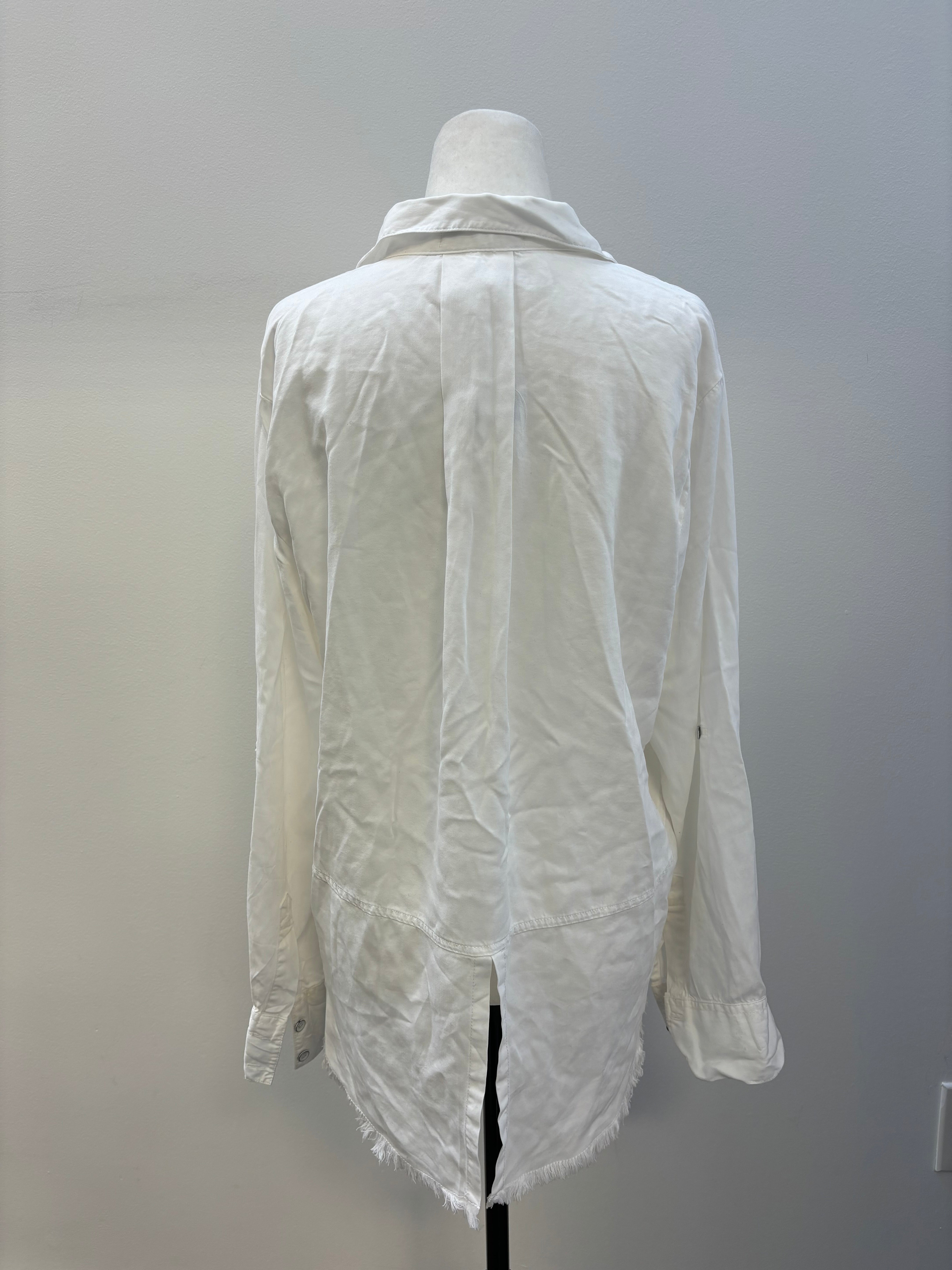 Franklin + Daysi Frayed Button Up