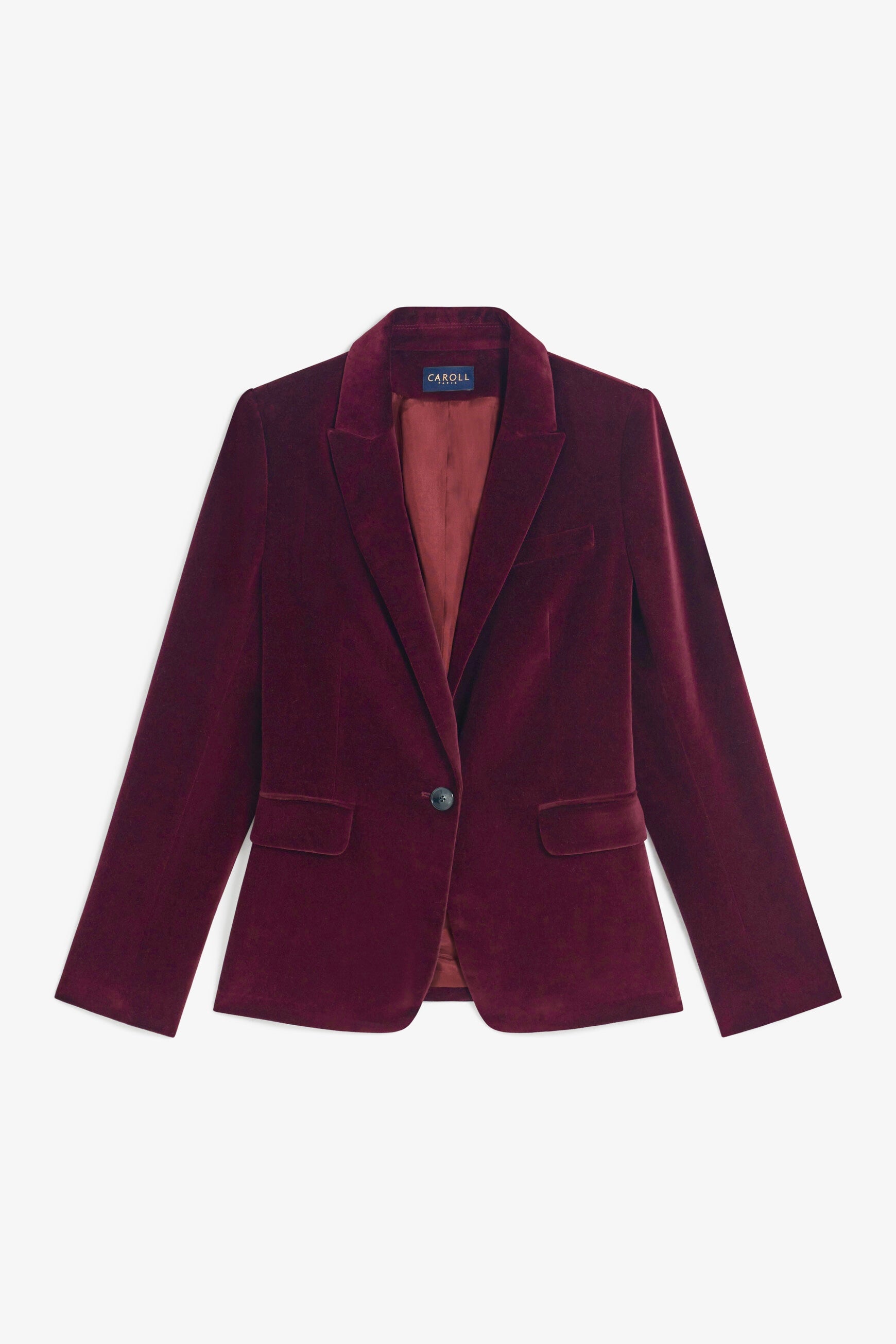 Caroll Paris Velvet Blazer