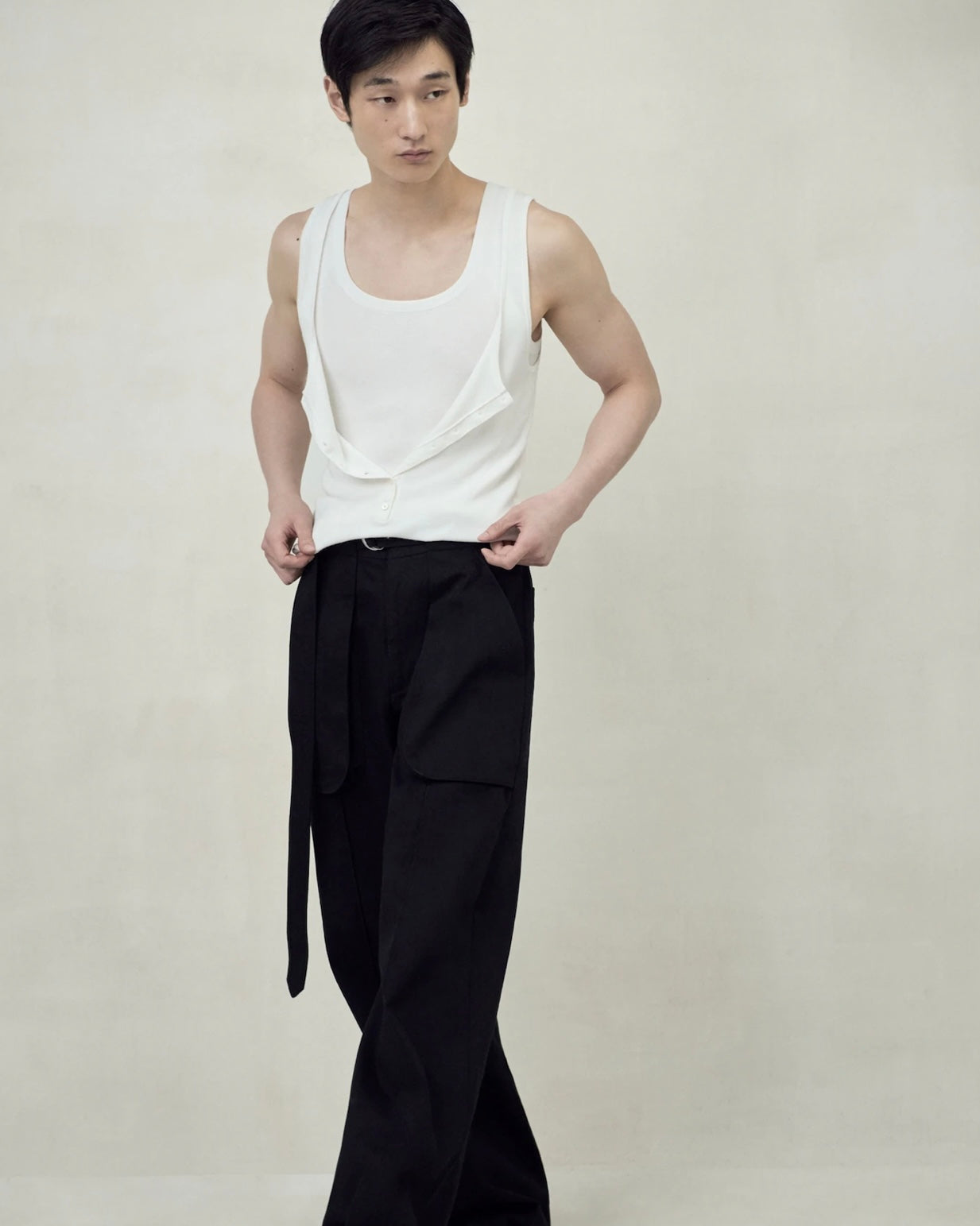 BR X PETER DO SWEATER HENLEY TANK