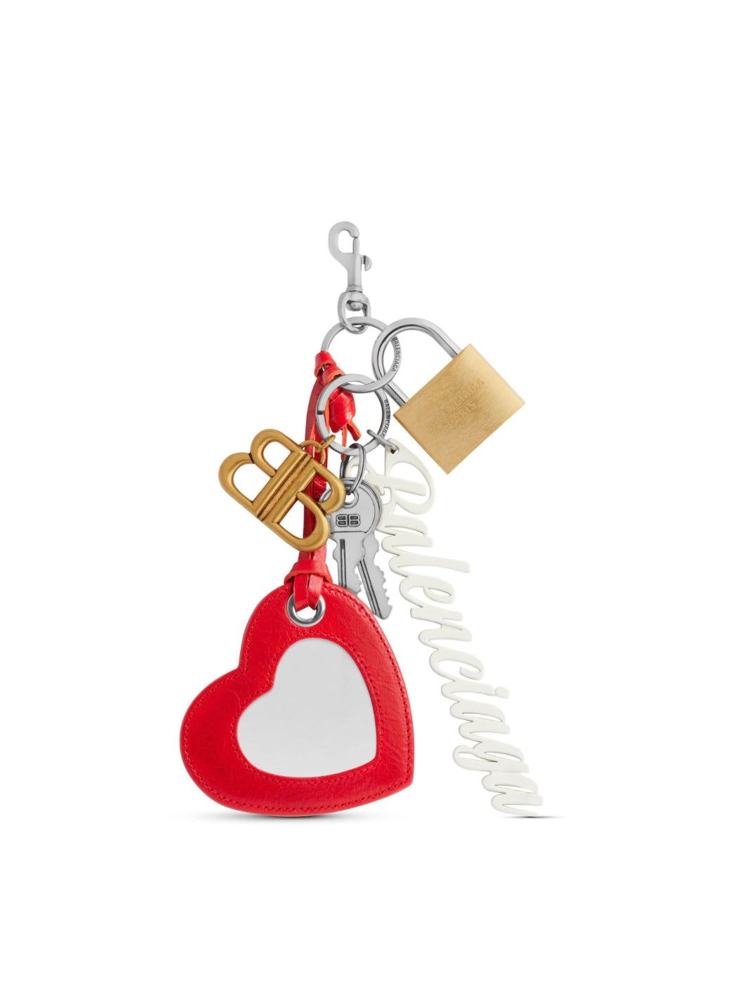 BALENCIAGA - WOMEN'S PALOMA KEYCHAIN IN MULTICOLORED
CAD