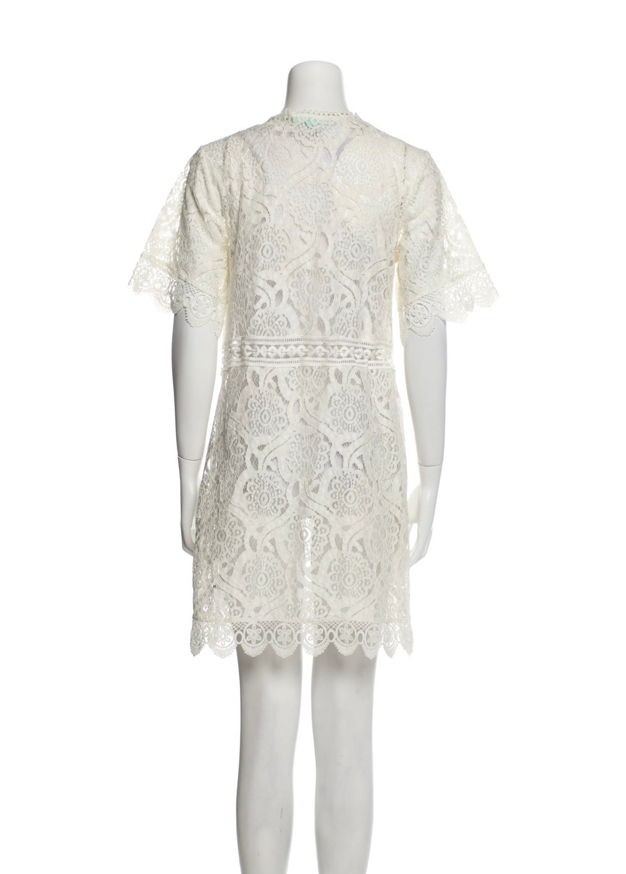 Melissa Obadash - White Lace Dress