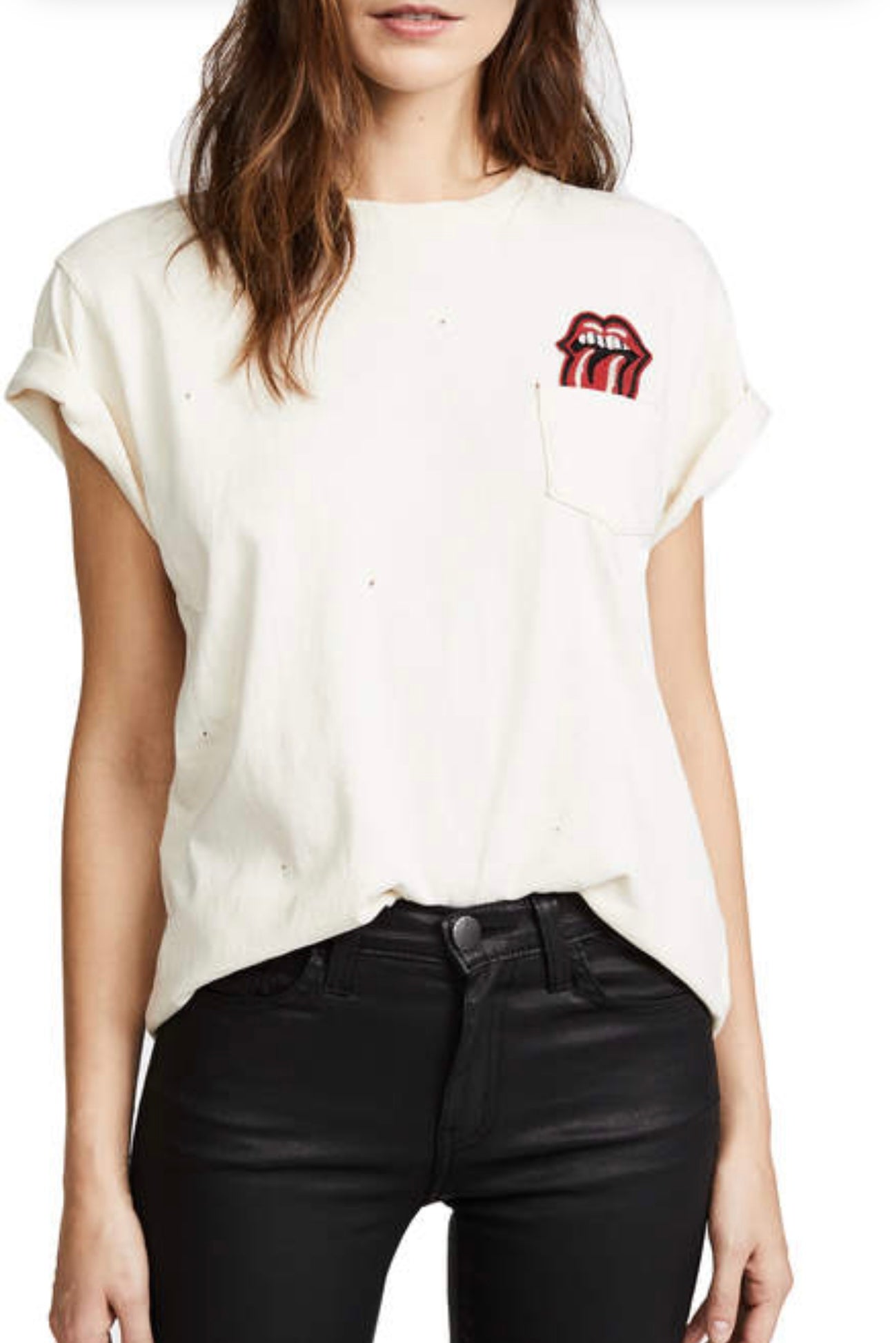 MADEWORN Rolling Stones graphic tee