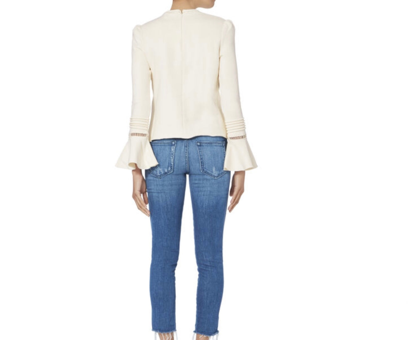 SEE BY CHLOÉ
Trumpet Hem Sweatshirt Top