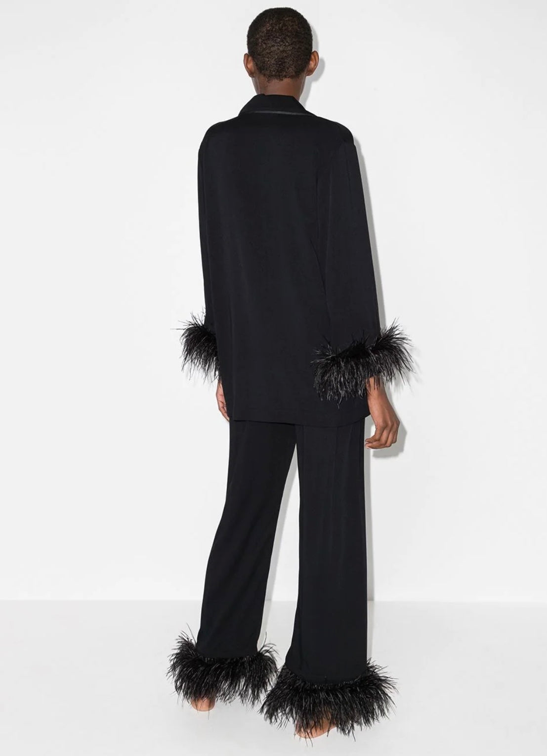 Sleeper
feather detail pajama set