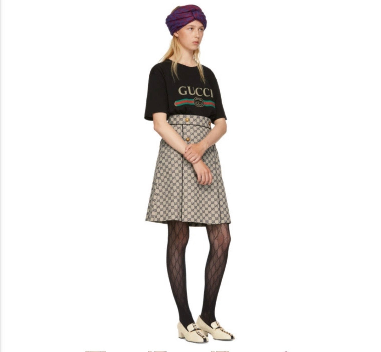 GUCCI Interlocking Logo Tights