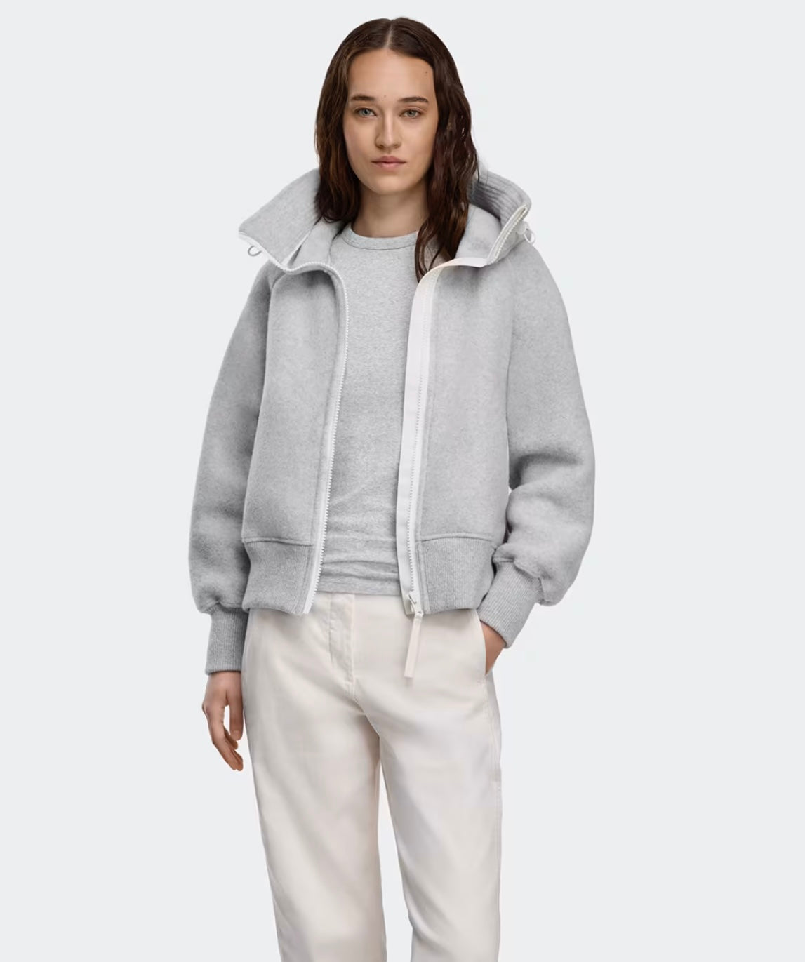 Canada Goose Chilliwack Bomber Kind Fleece White Label