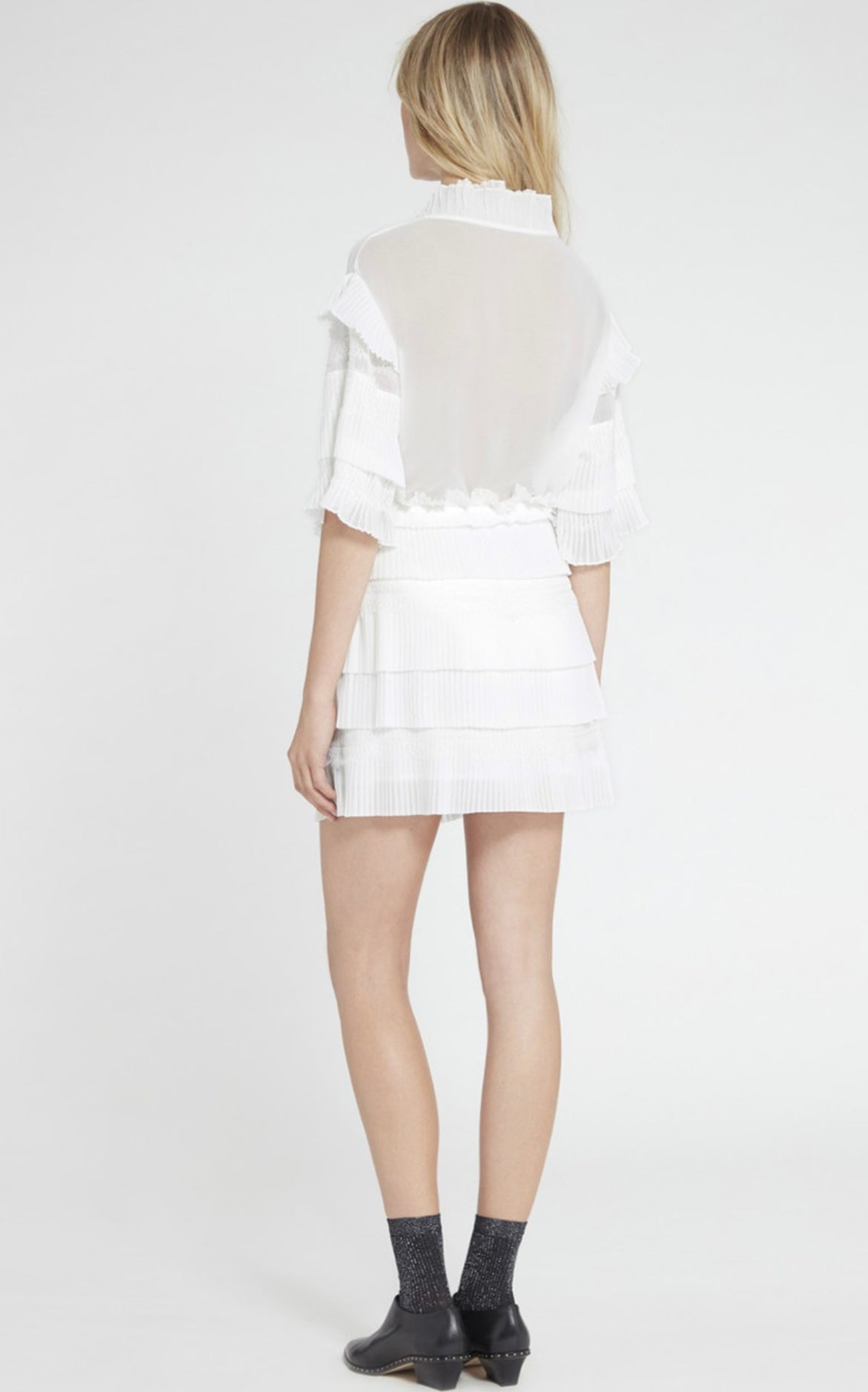 IRO - Rachelle Pleated Top & Skirt