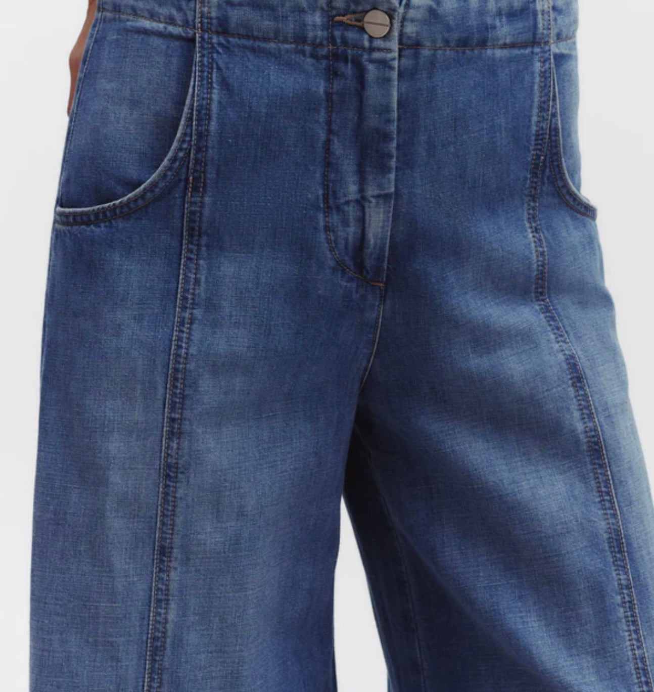 TWP - DANCING IN THE DARK JEAN
IN LINEN COTTON DENIM