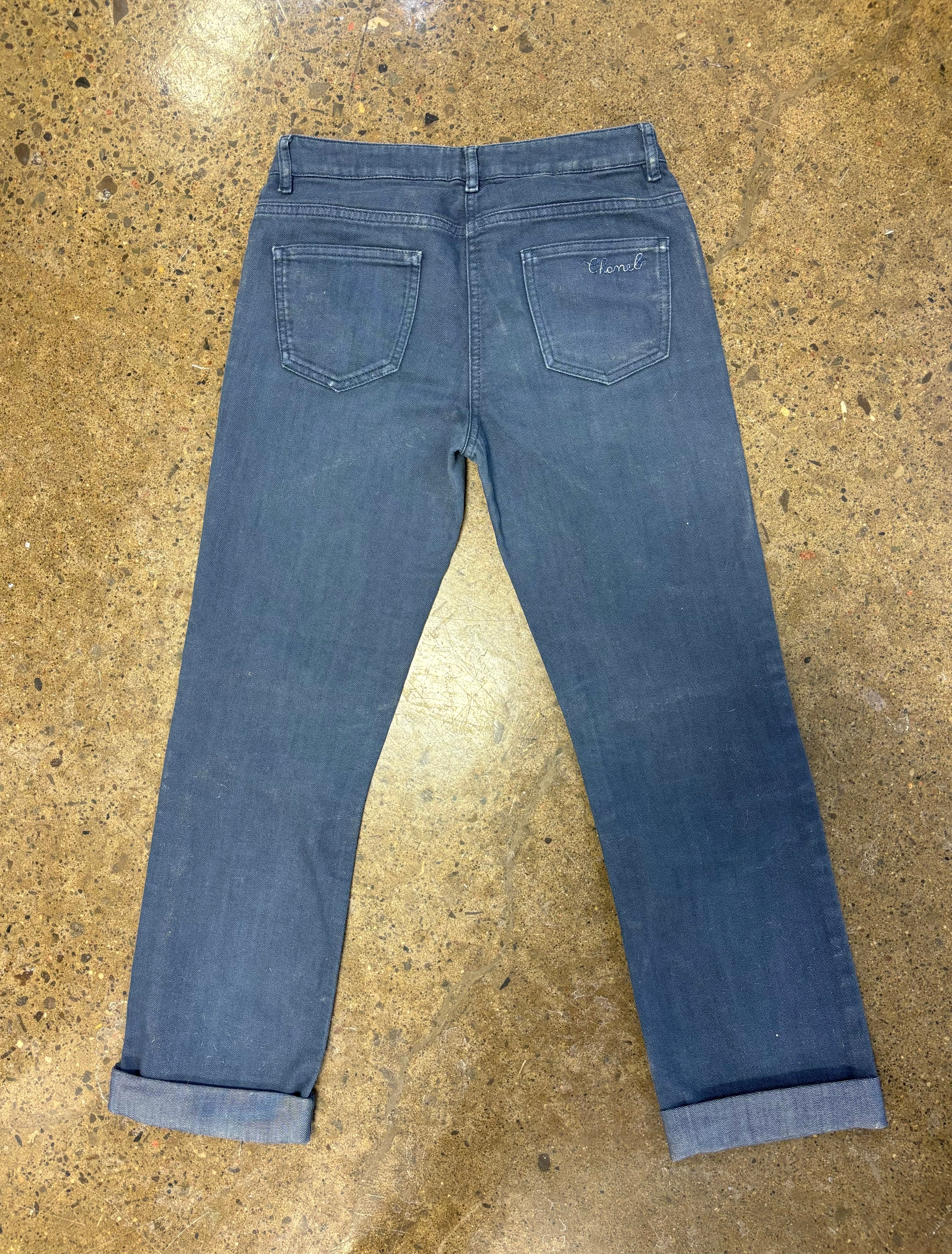 Chanel Blue Jeans