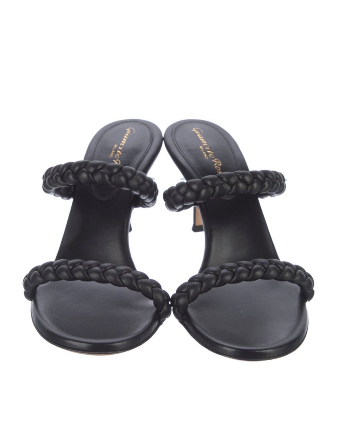 Gianvito Rossi - MARLY 70 BRAIDED SANDAL