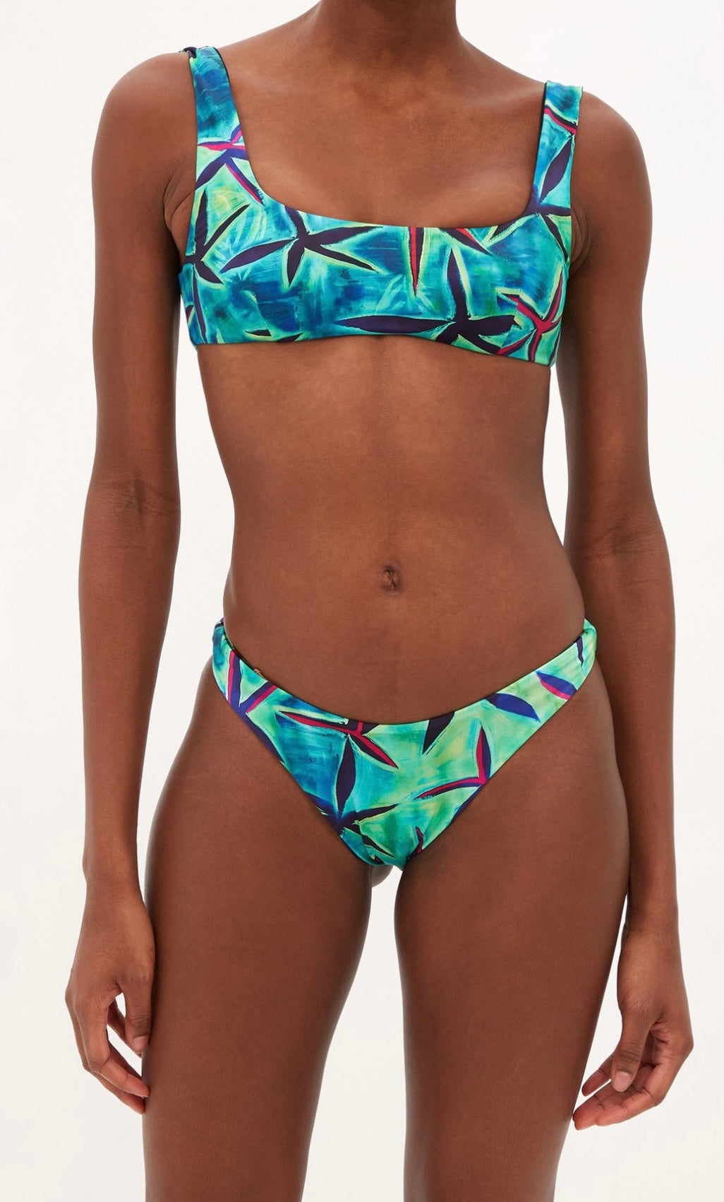 LOUISA BALLOU - STARFISH PRINT TWO-PIECE BIKINI