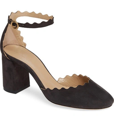 Chloe D’Orsay Suede Heel