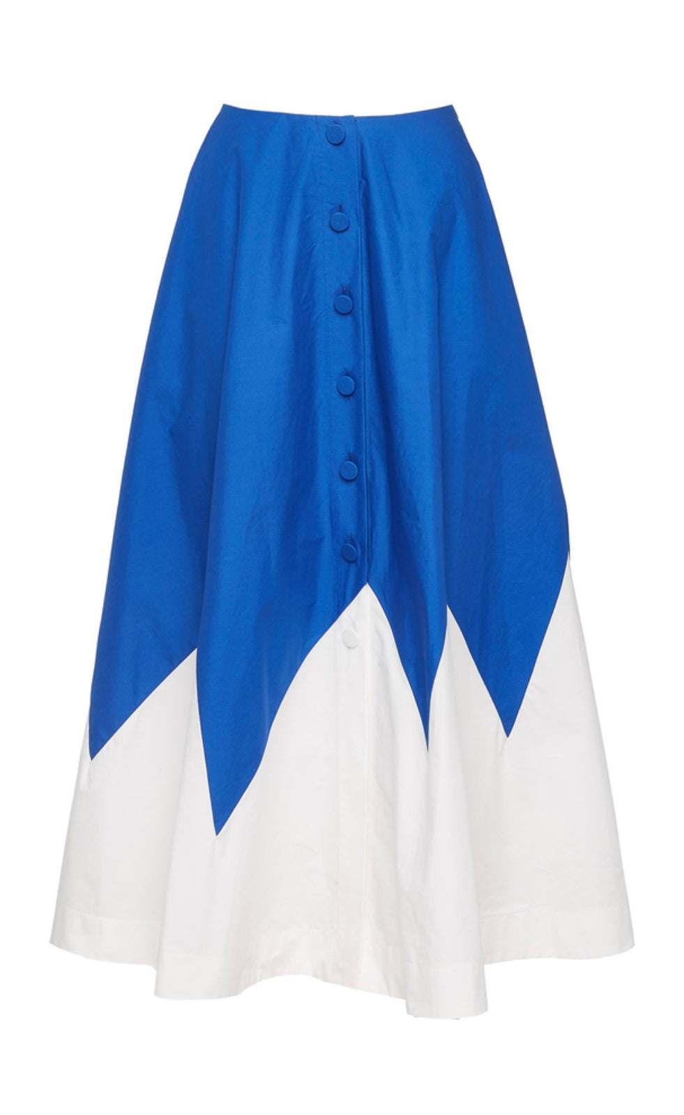 LA DOUBLE J - Holiday Shirt & Skirt in Blue/White