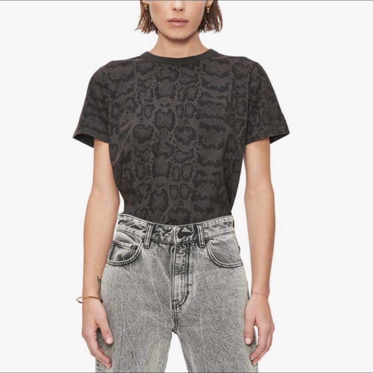 Anine Bing Snake Print TShirt