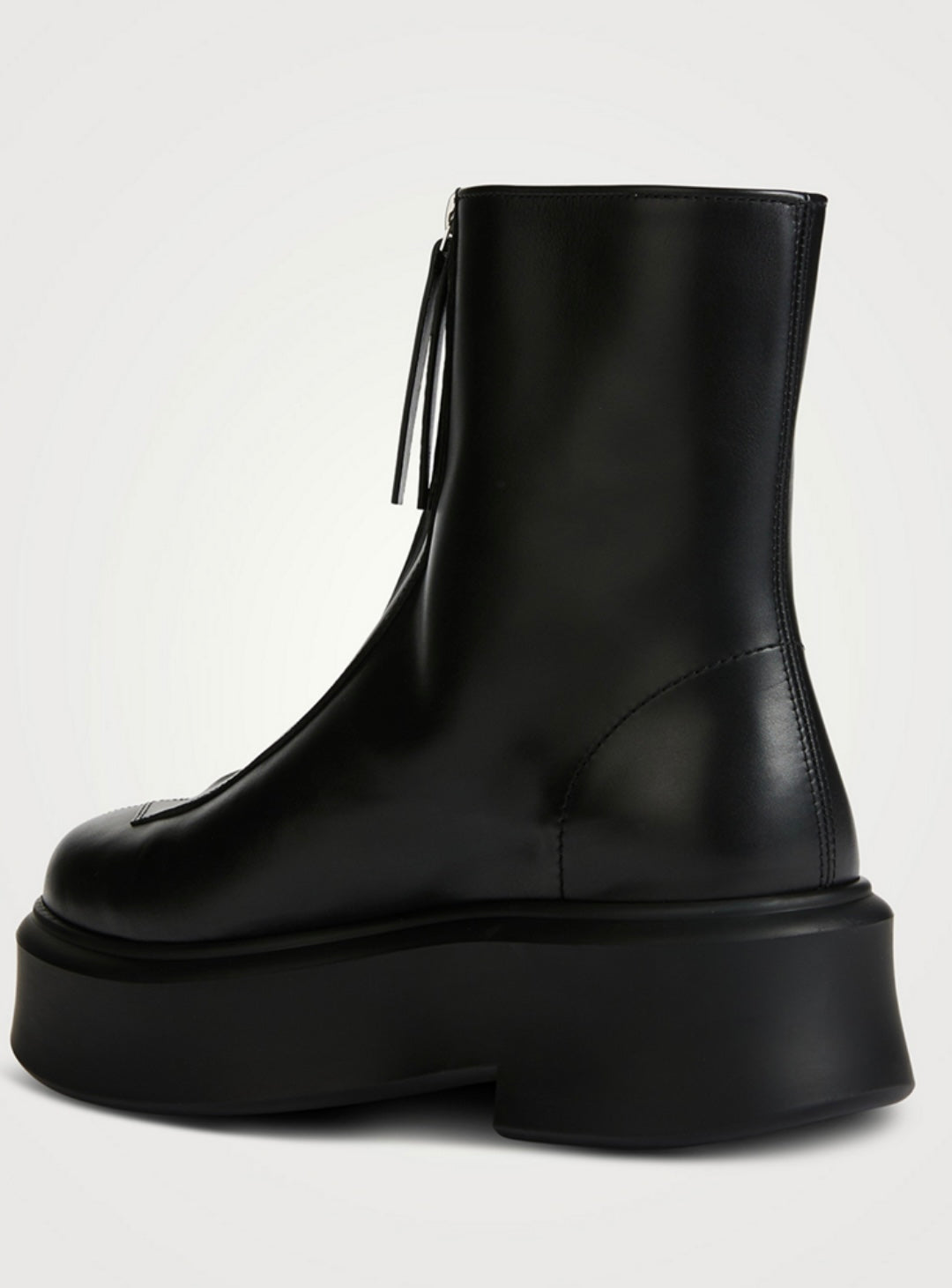 The Row - Black Zippered Boots