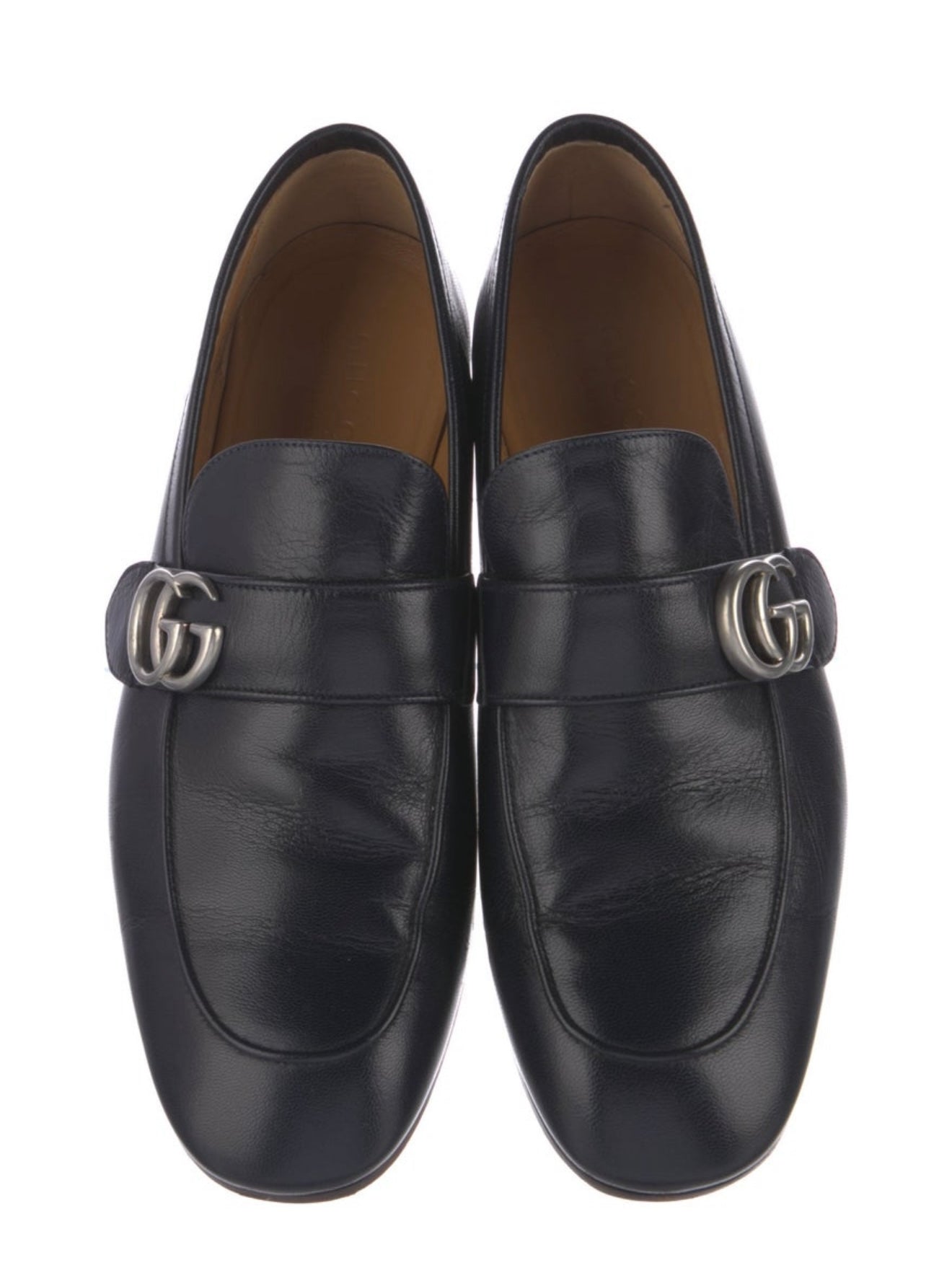 Gucci - Men’s Double G men Navy Loafers
