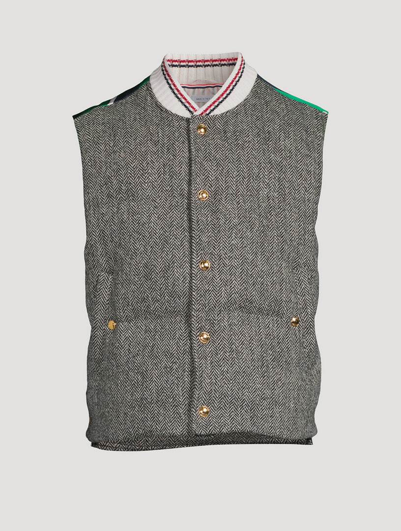 Thom Browne Snap Button Vest