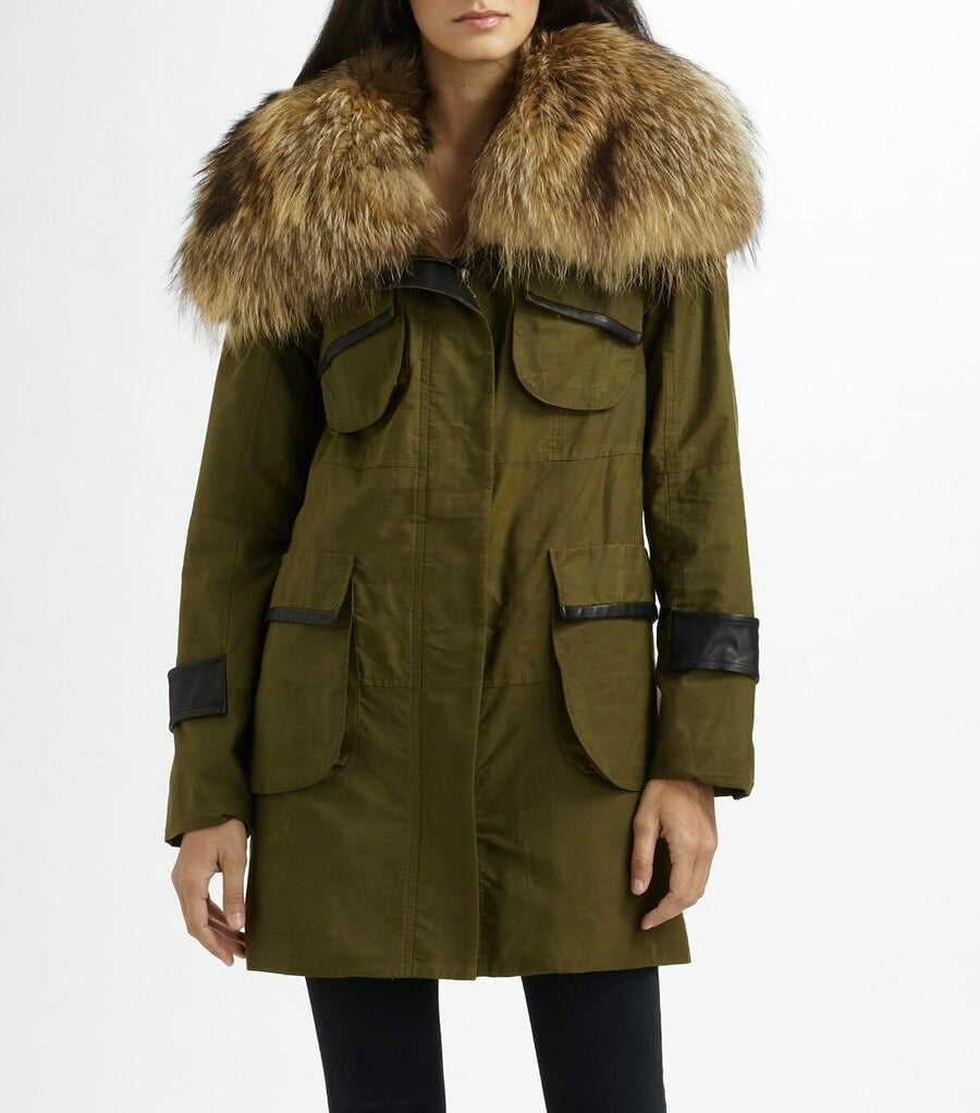 Cynthia Steffe Military Parka