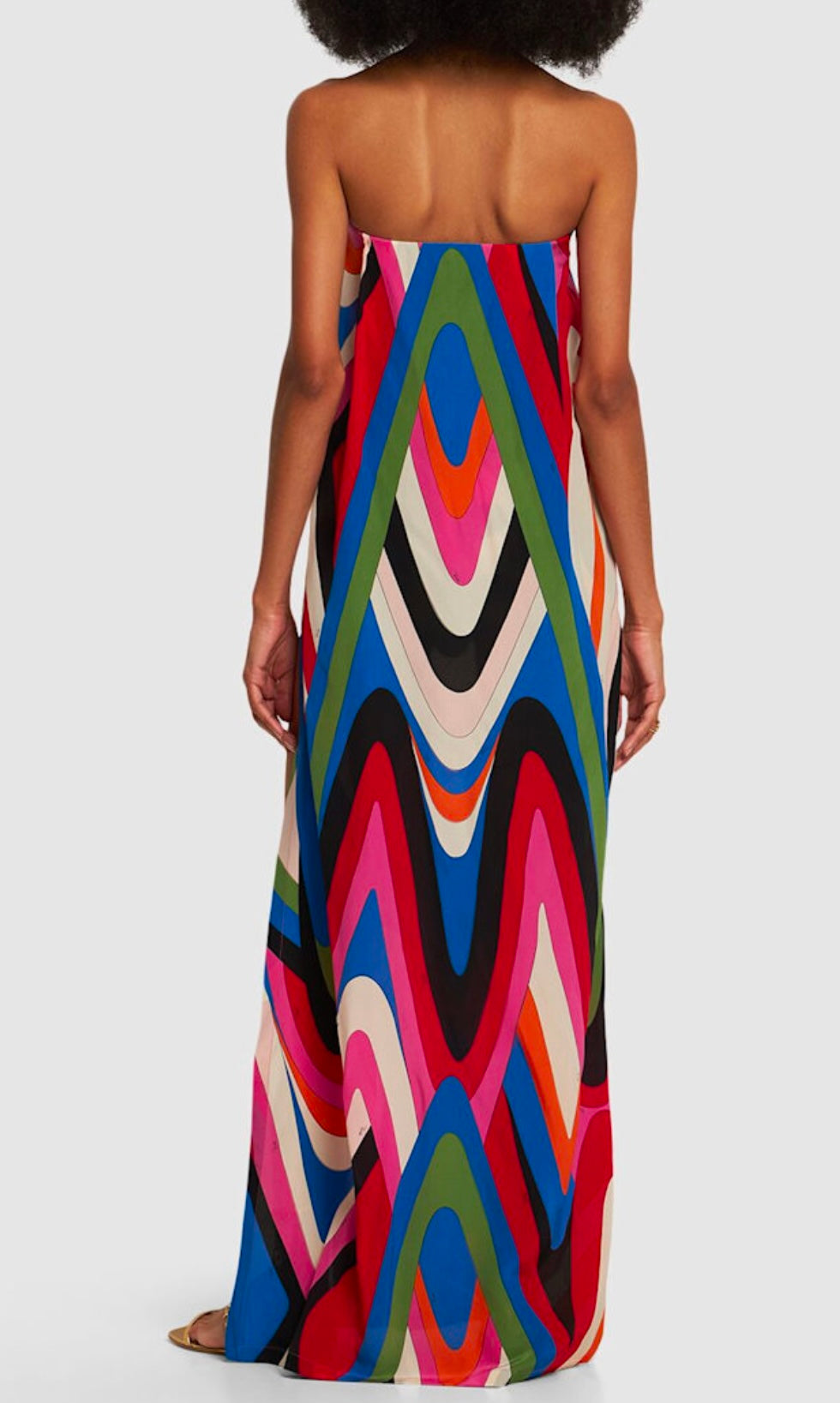 Pucci
Silk Moiré printed long dress