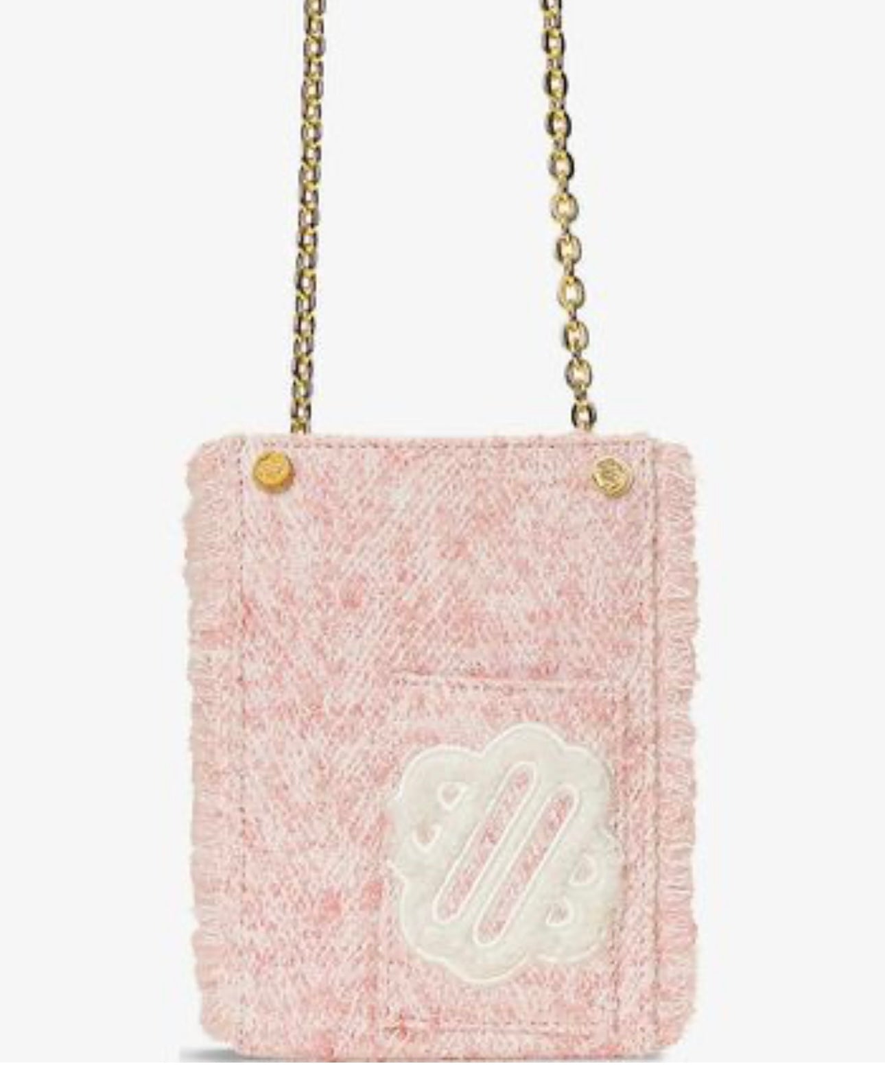 MAJE crossbody pouch with GHW