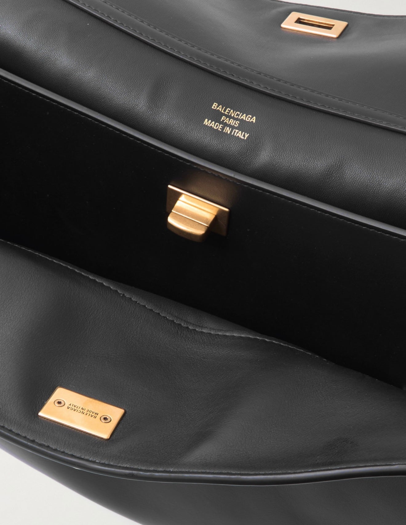 Balenciaga Black Rodeo Large Bag