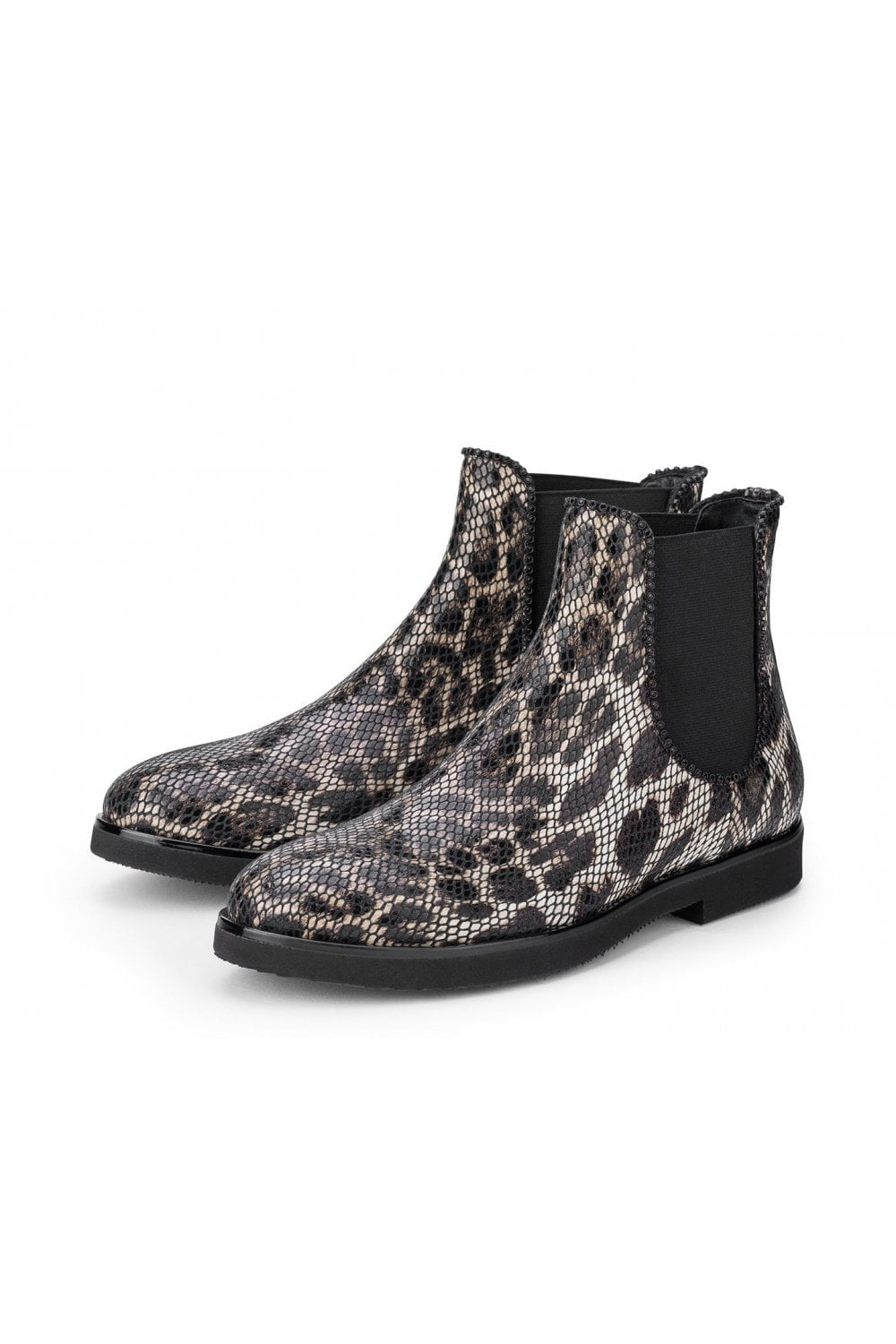 AGL leopard print boots