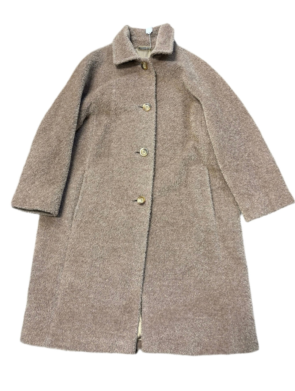 MAX MARA brown teddy coat