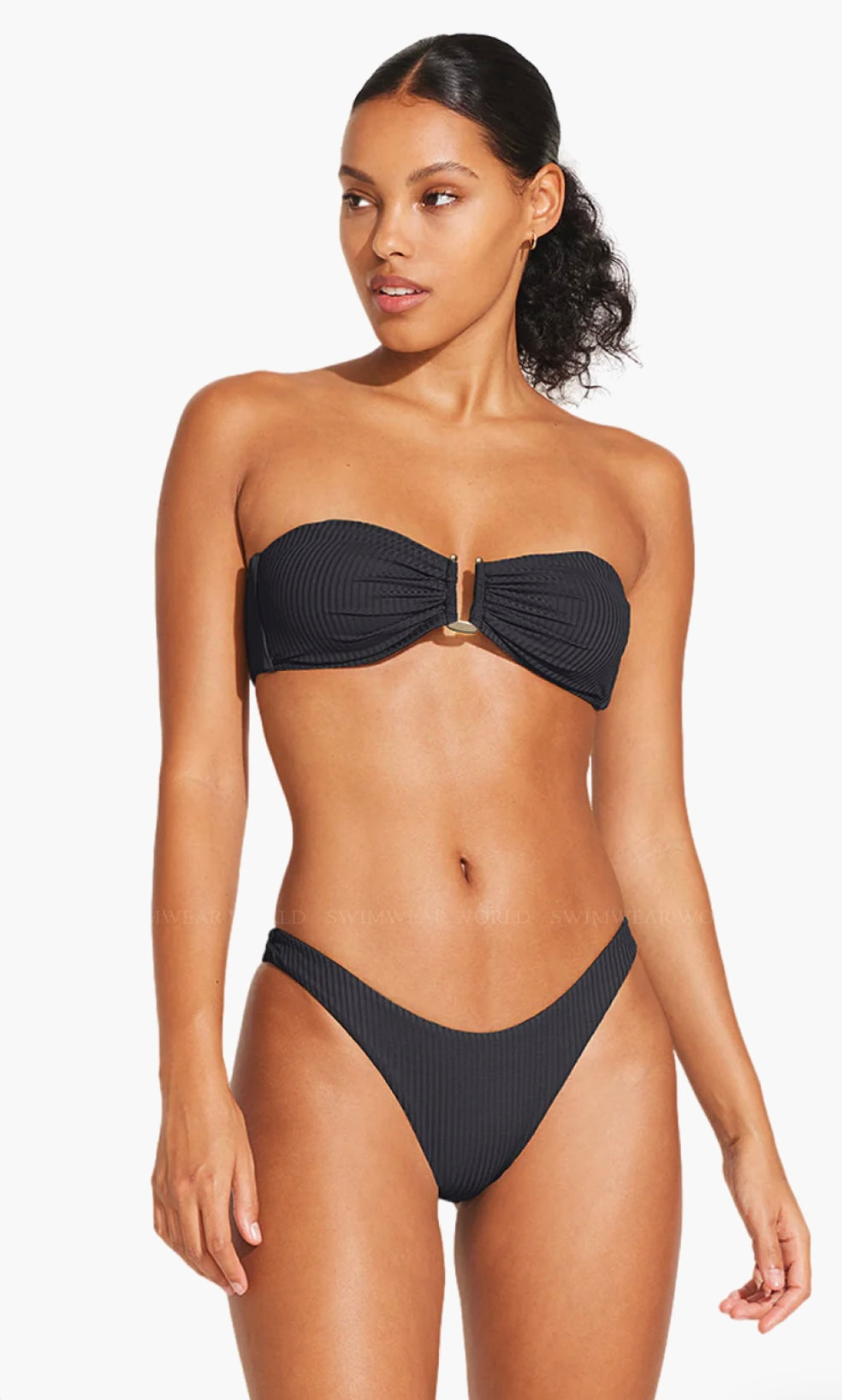 VITAMIN A
ASTRID BANDEAU-CALIFORNIA HIGH LEG BIKINI