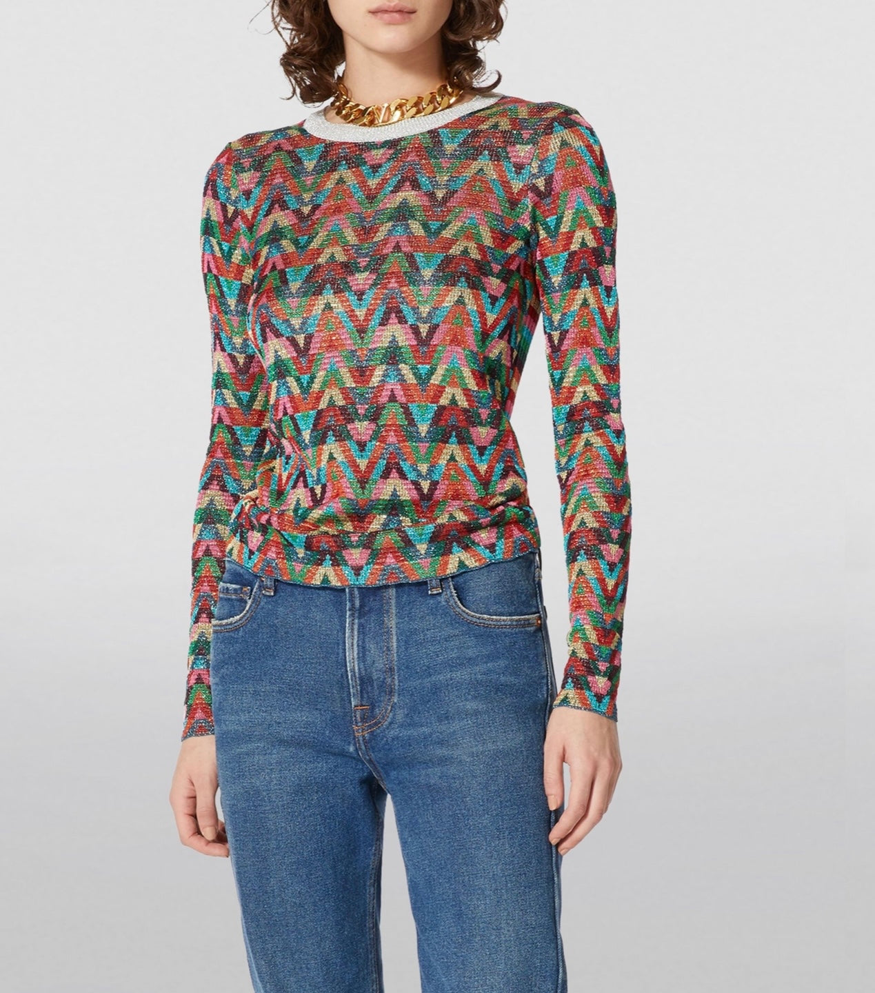 VALENTINO GARAVANI
Metallic Sweater