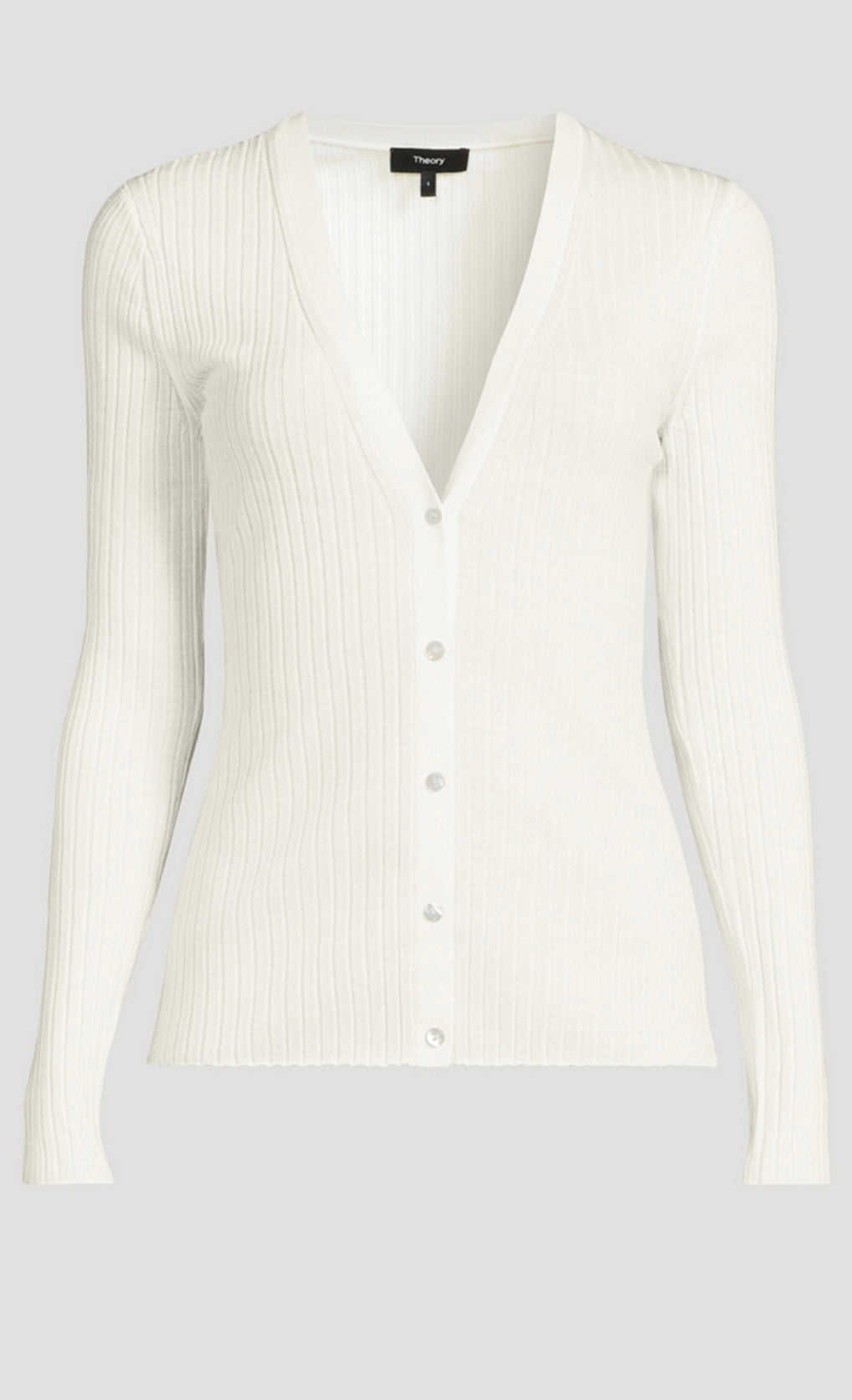 THEORY
Rib-Knit Cardigan