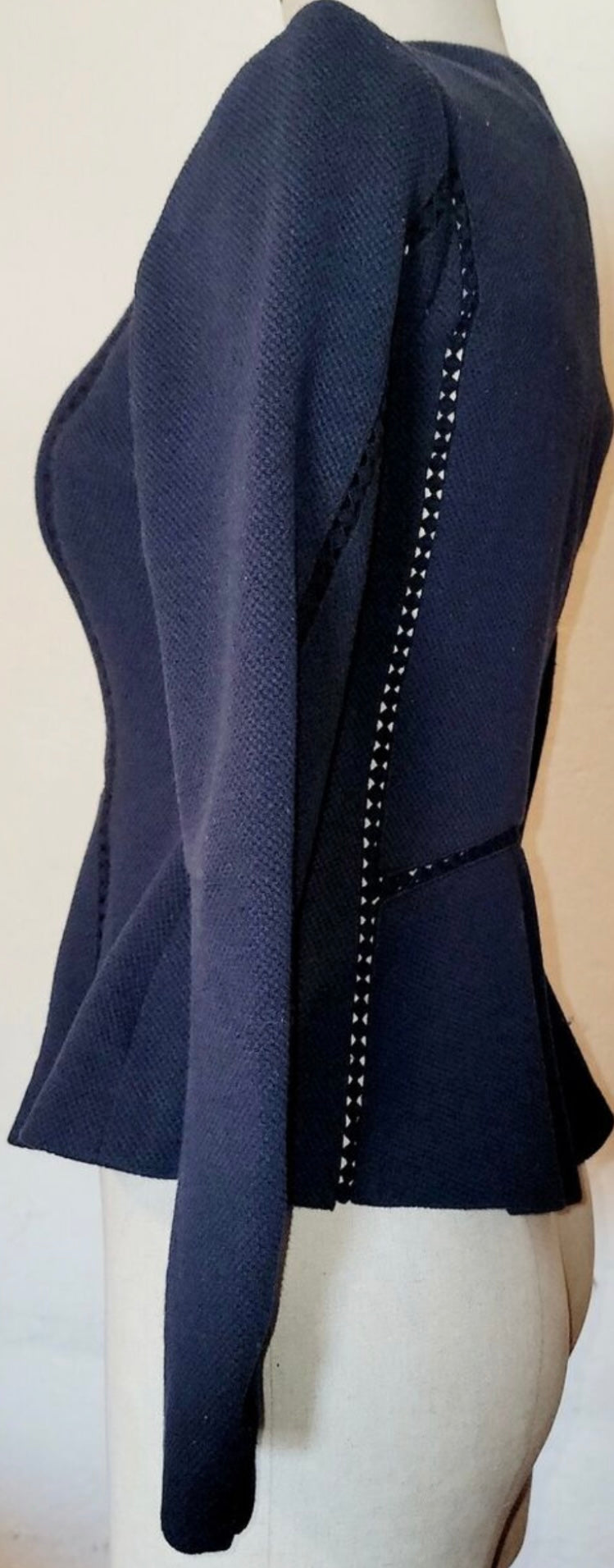 Rebecca Taylor- Navy Zip Jacket