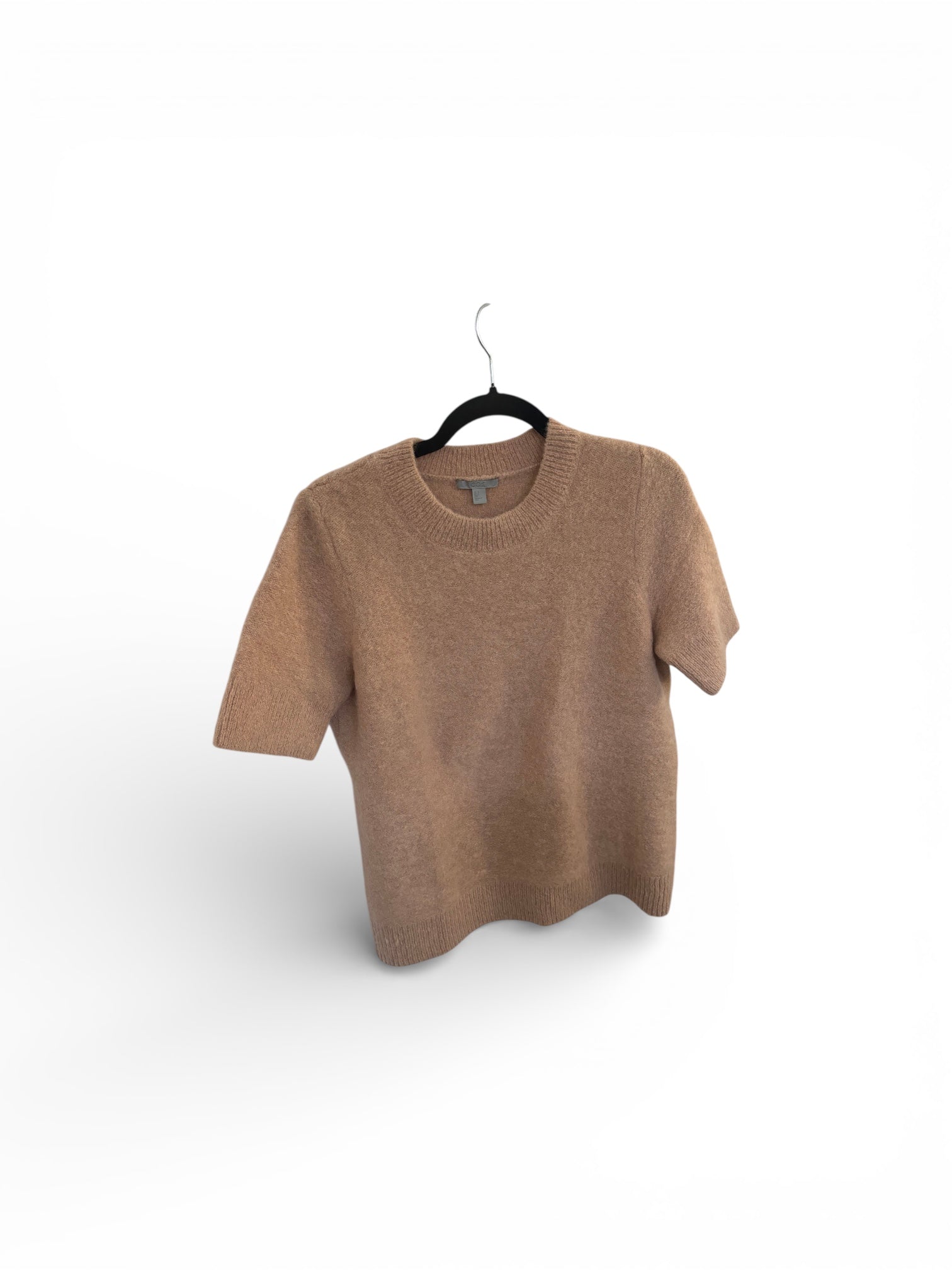 COS beige short sleeve knit