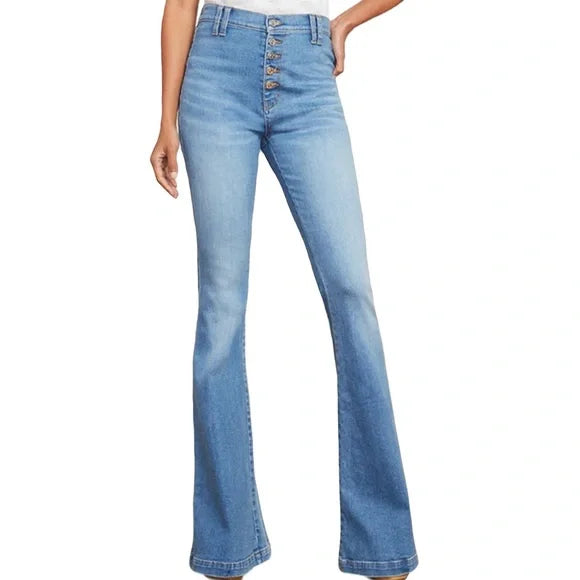 VERONICA BEARD high rise flare jeans
