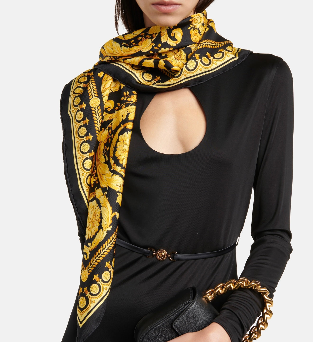 Versace - Barocco Silk Scarf