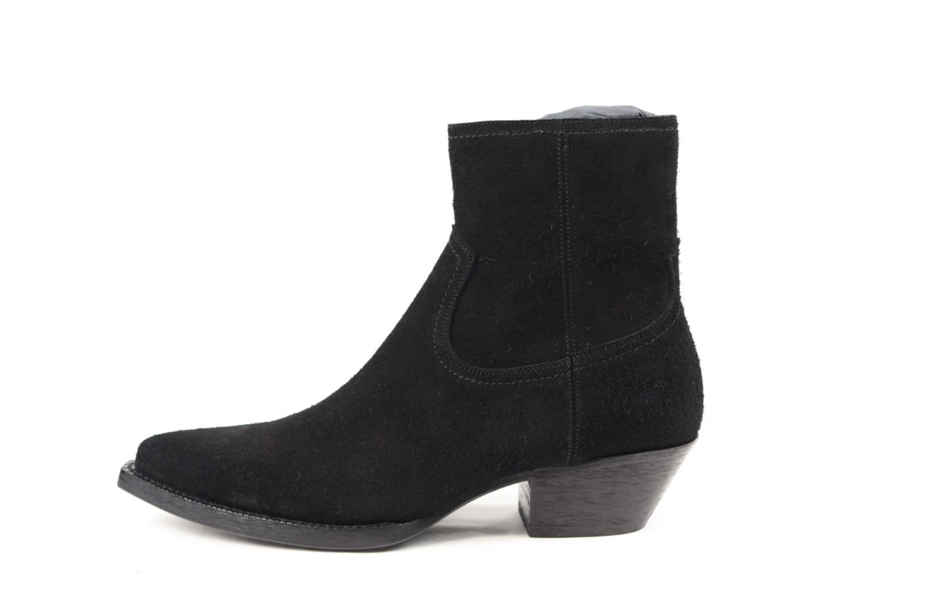 Saint Laurent Lukas Boots in Black