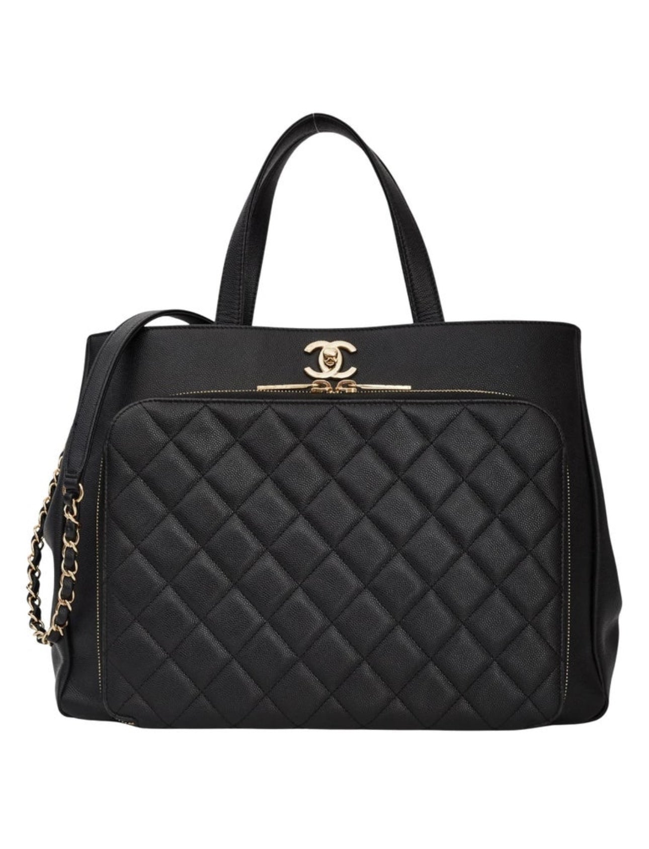 Pre-Loved Chanel™
- Black Caviar Small Shopping Business Affinity Tote