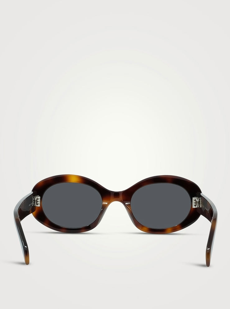 CELINE
Triomphe Oval Sunglasses