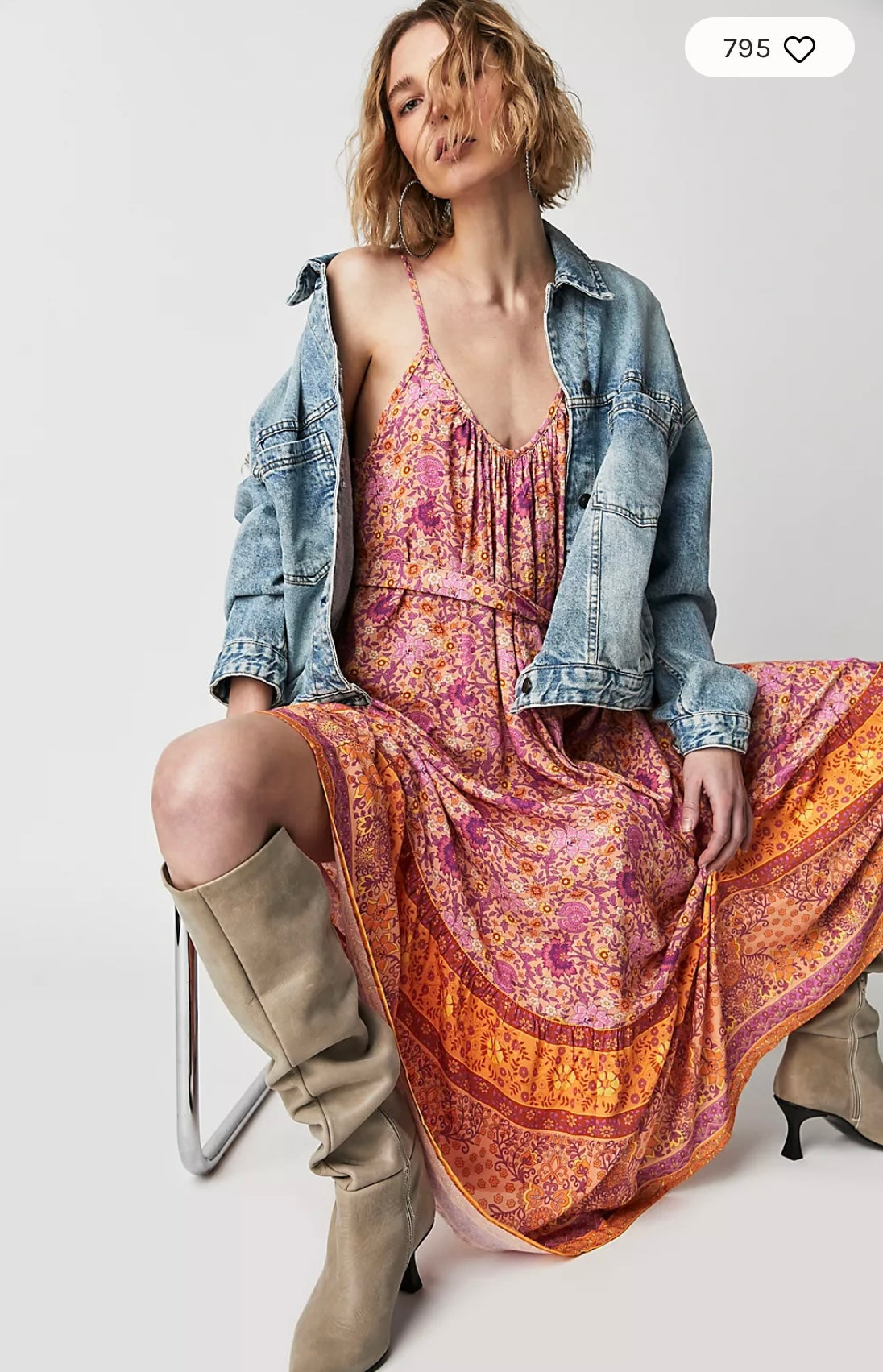 Spell Village Strappy Maxi Dress