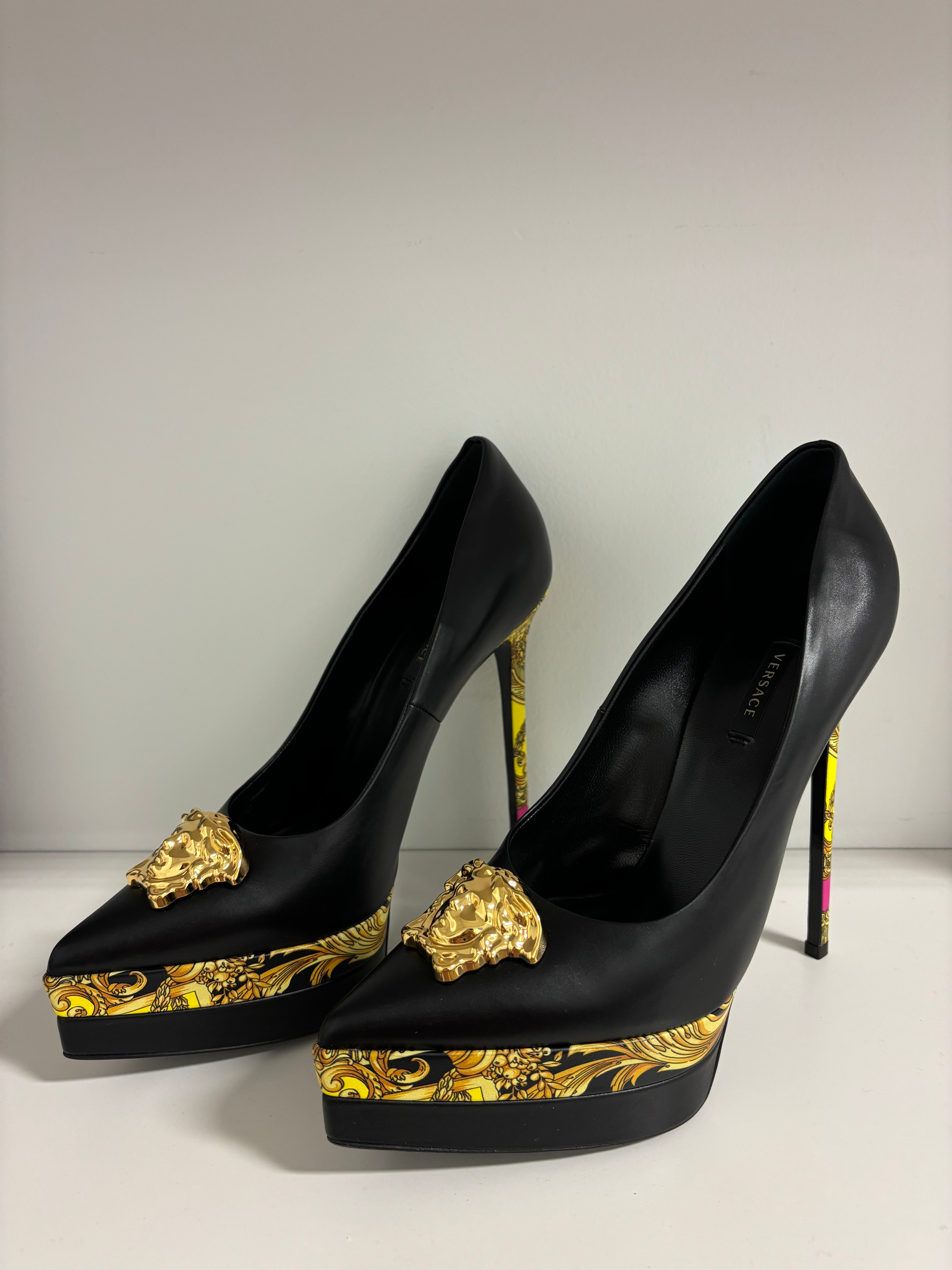 VERSACE medusa pumps