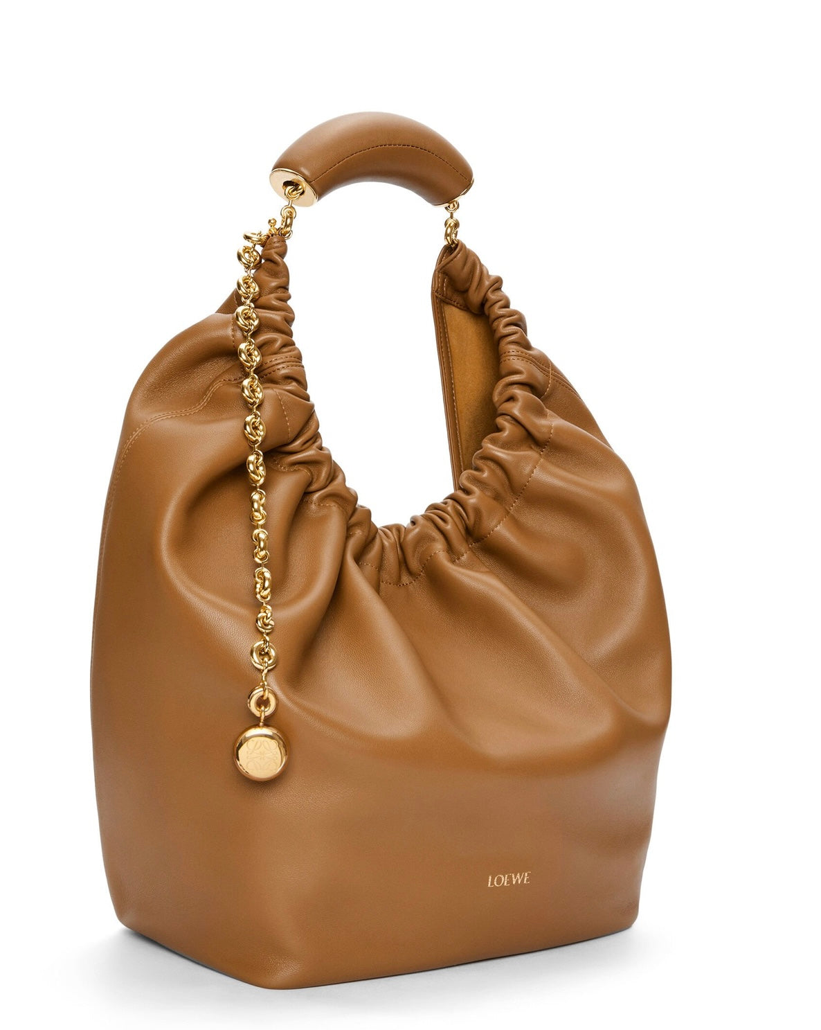 LOEWE - MEDIUM TAN SQUEEZE BAG