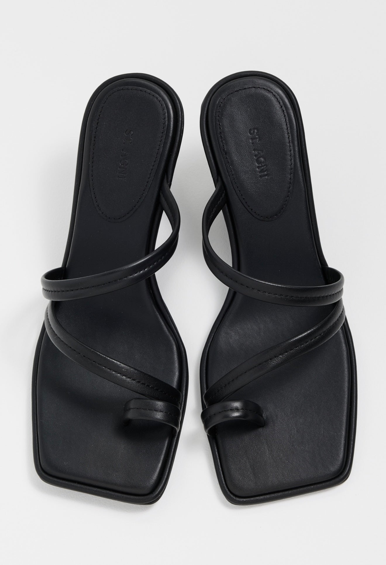 St Agni - Soft Strap Contour Wedges