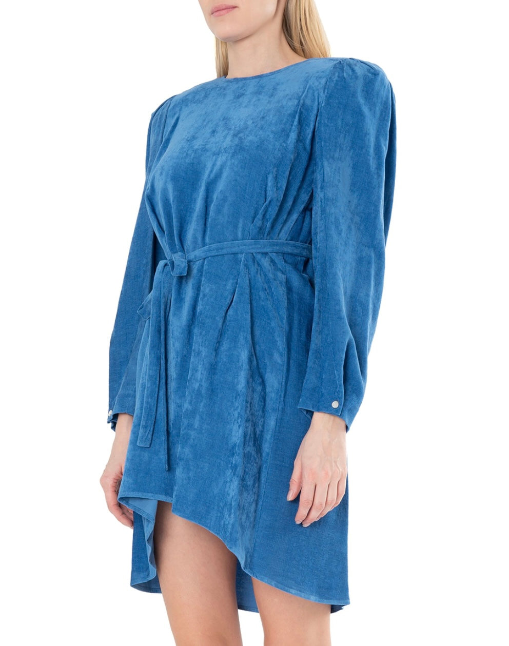 ISABEL MARANT corduroy dress with tie