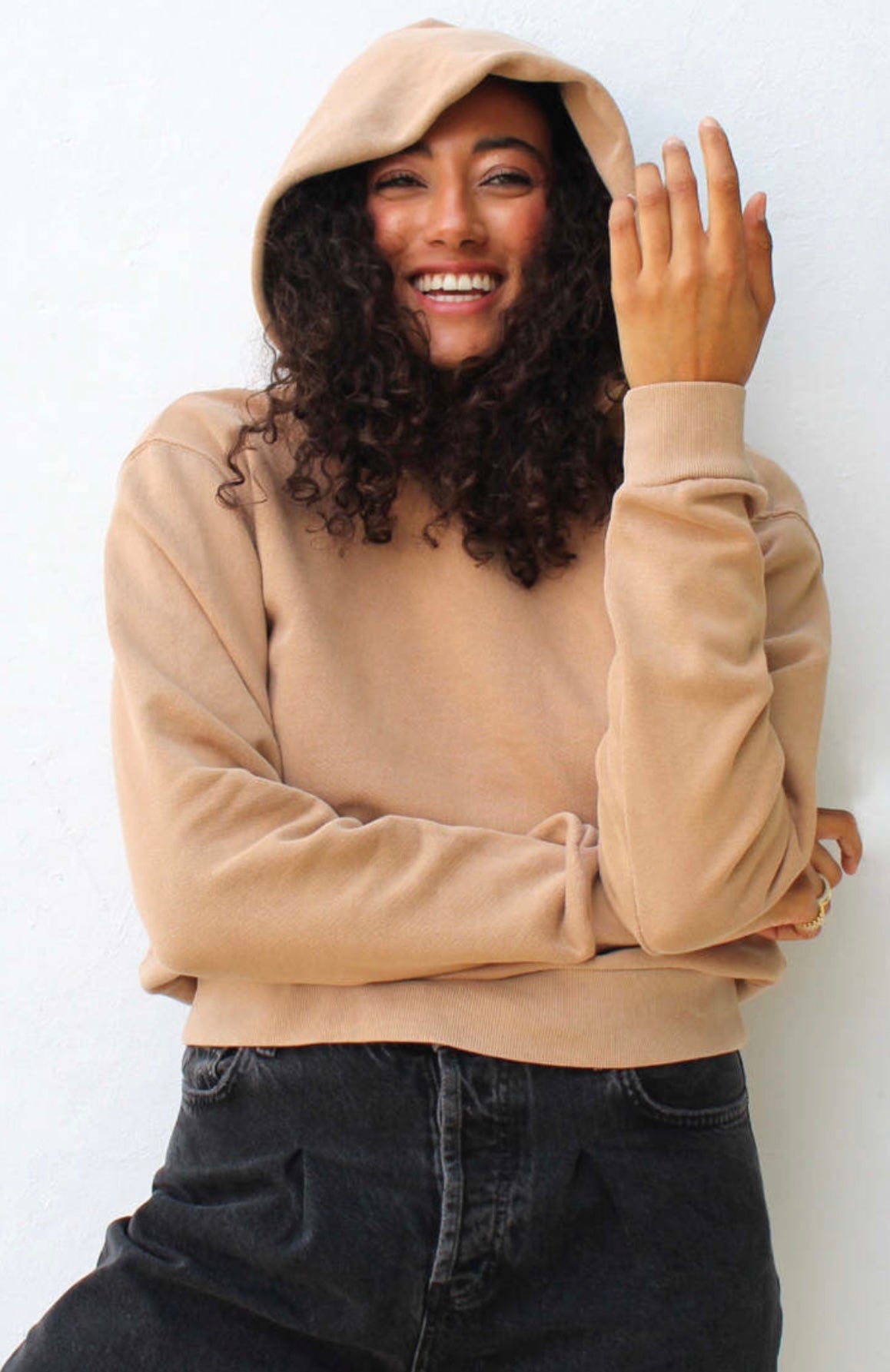 PERFECT WHITE TEE - Heart Pullover Hoodie & Sweatpants