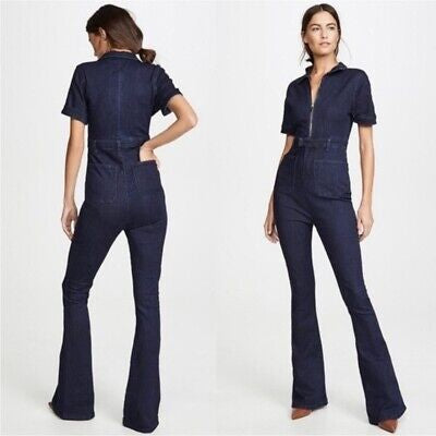 WE WORE WHAT denim jumpsuit